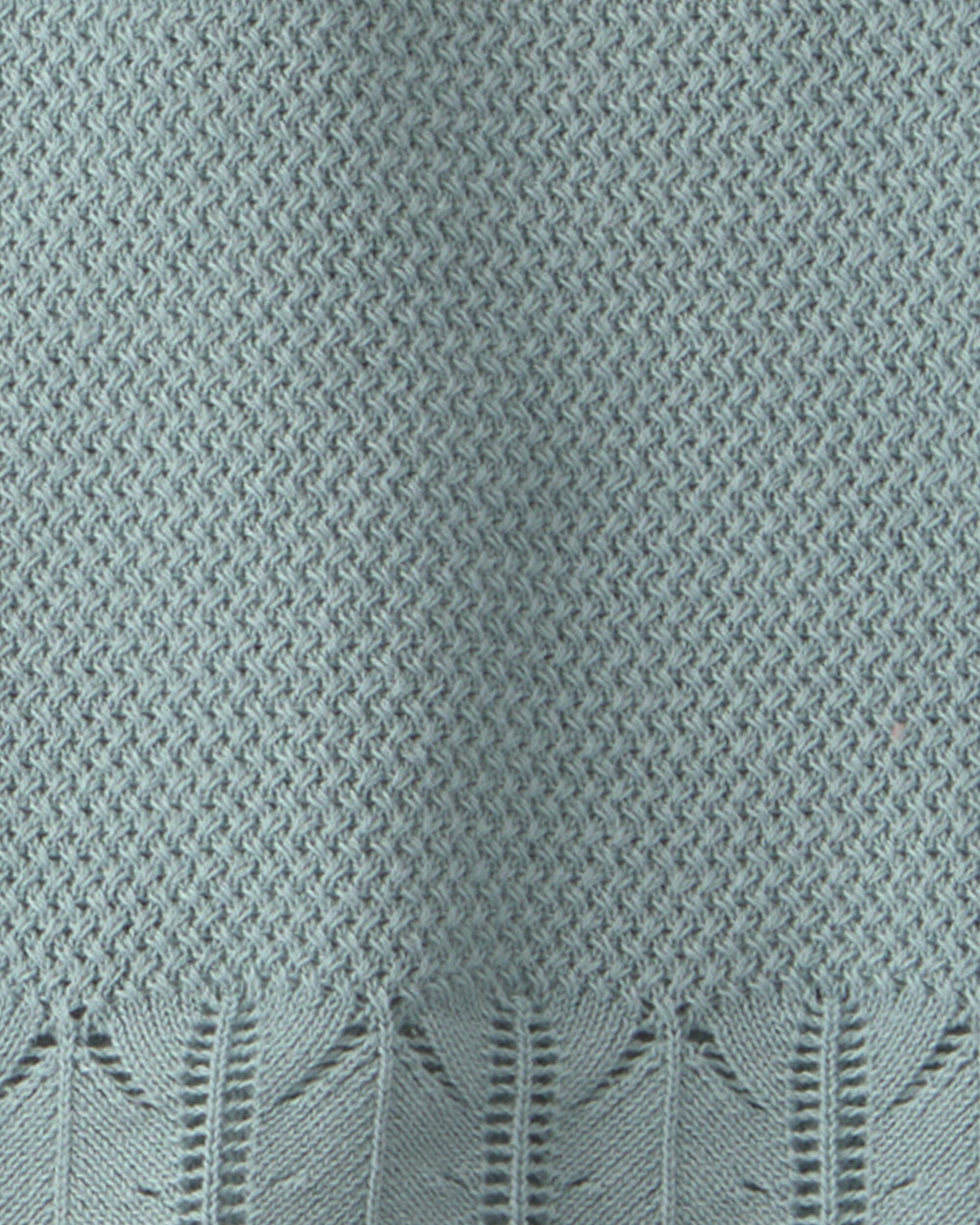 Girls 2-Piece Organic Cotton Knit Top & Short Set