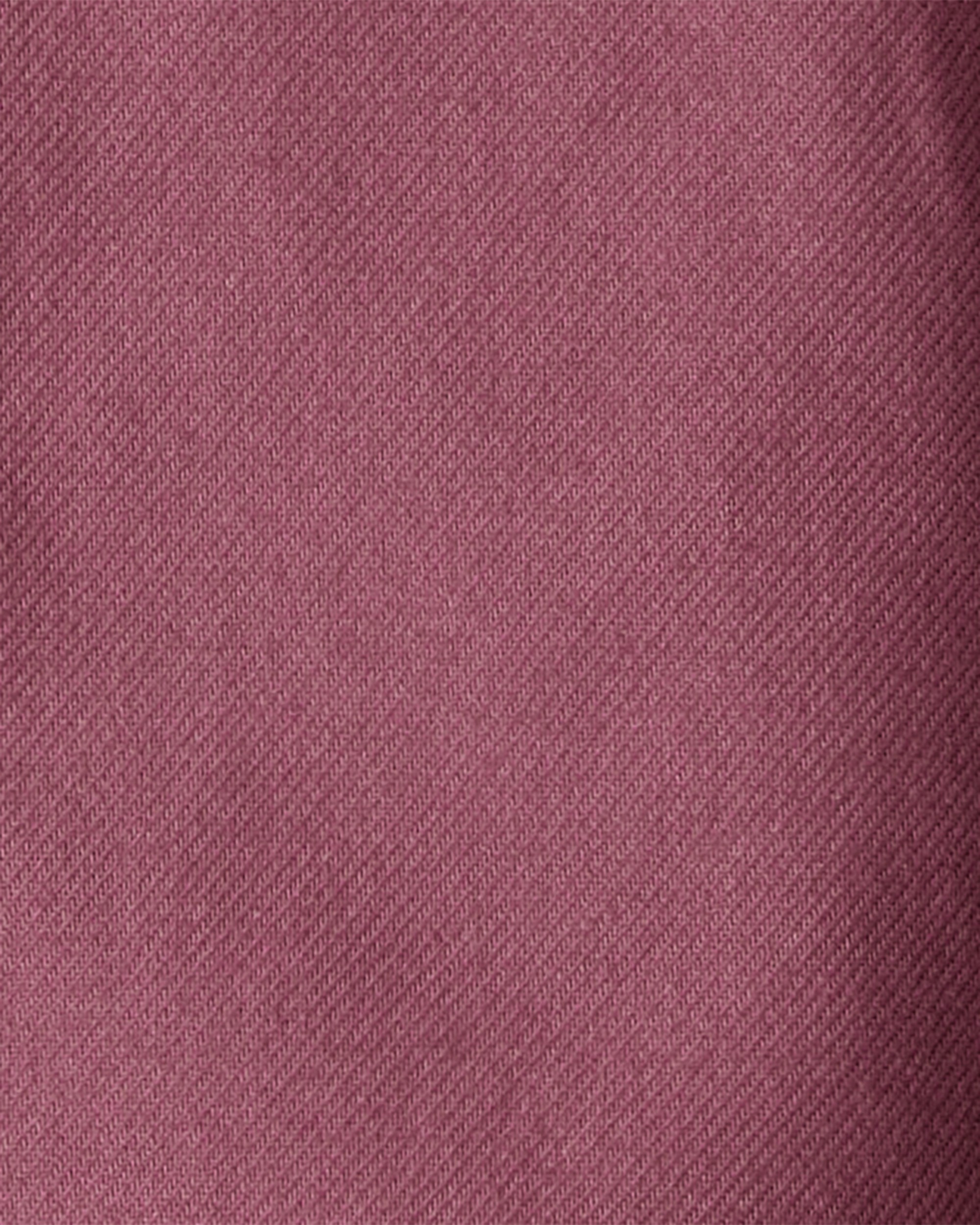 Baby Boy 3-Piece Button-Down Outfit Set - Maroon/Brown