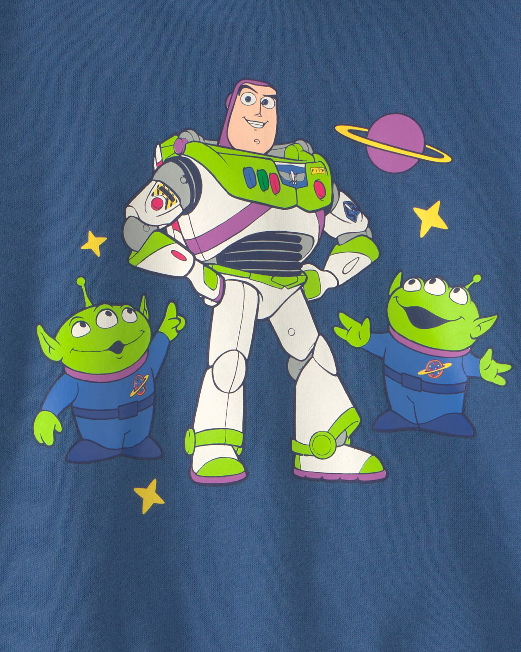 Toddler Boy 2-Piece Buzz Lightyear Long-Sleeve Hoodie & Pant Set - Blue