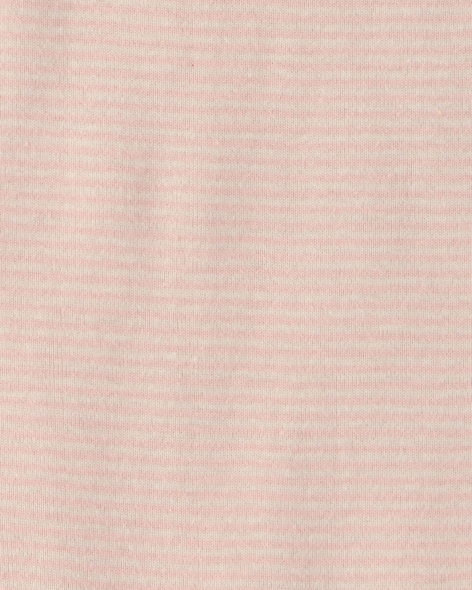 Baby Girl 5-Pack Floral Short-Sleeve Bodysuits - Pink/Ivory