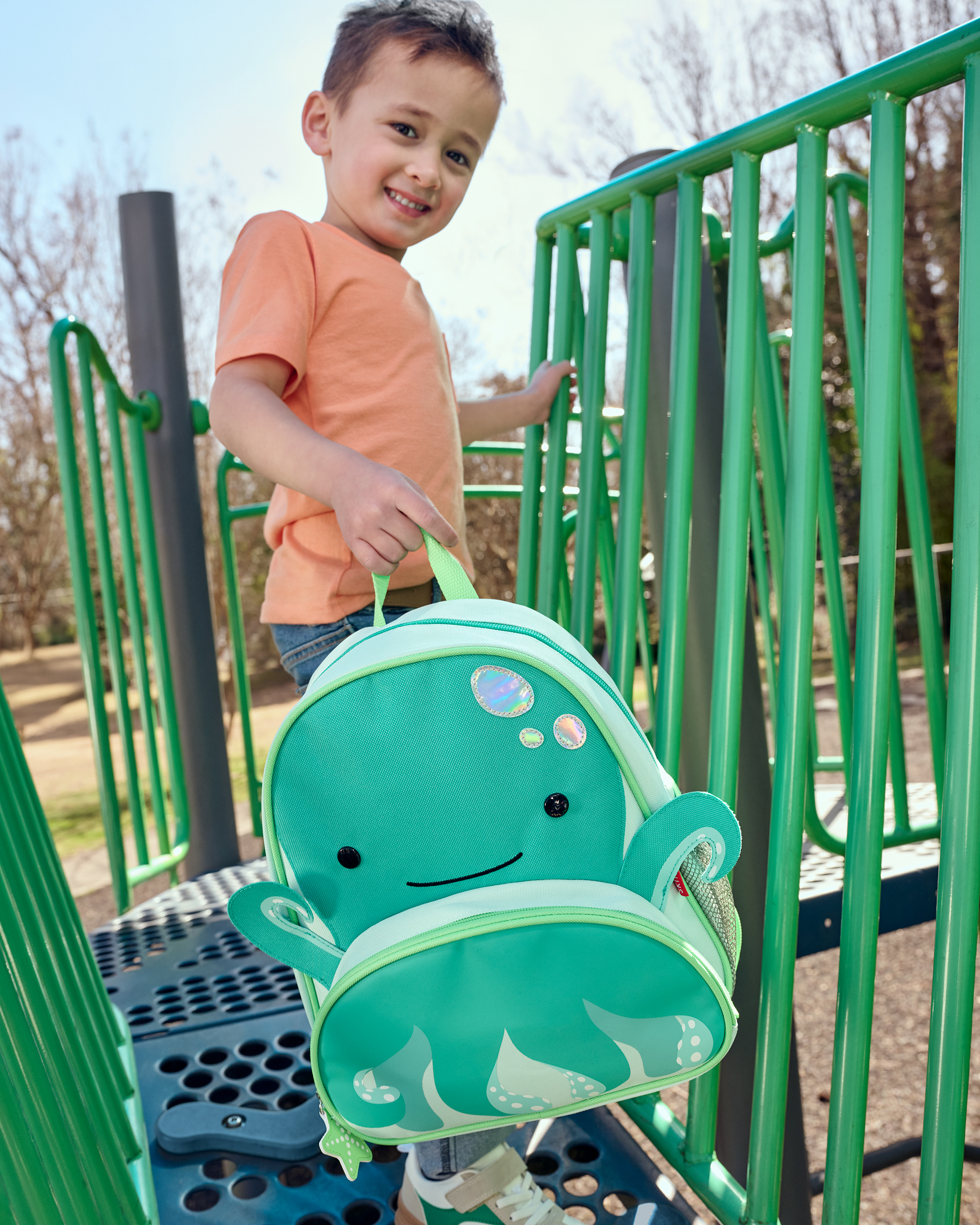 Zoo Little Kid Backpack Octopus