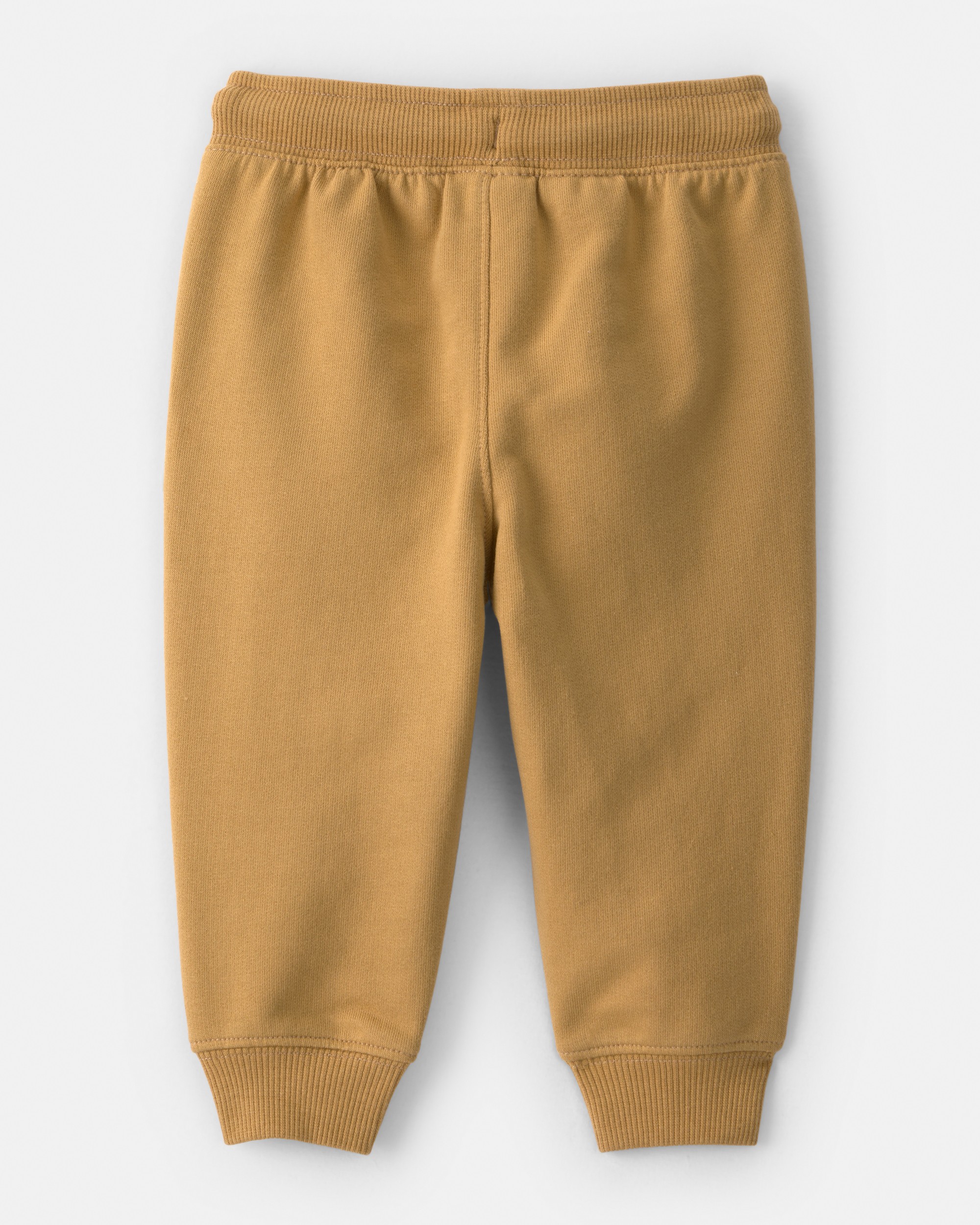 Baby Boy French Terry Joggers - Brown