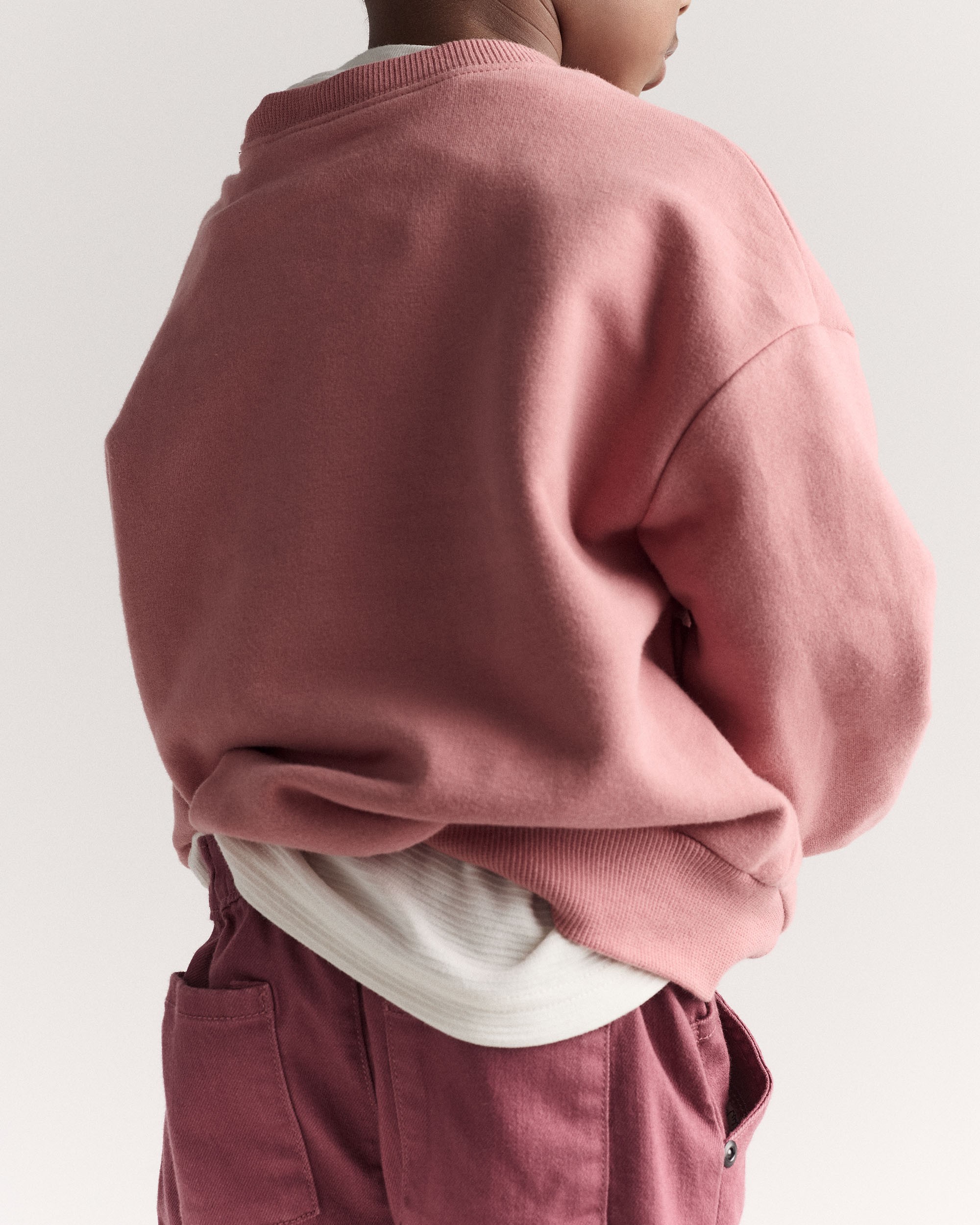 Toddler Barrel Pant - Burgundy