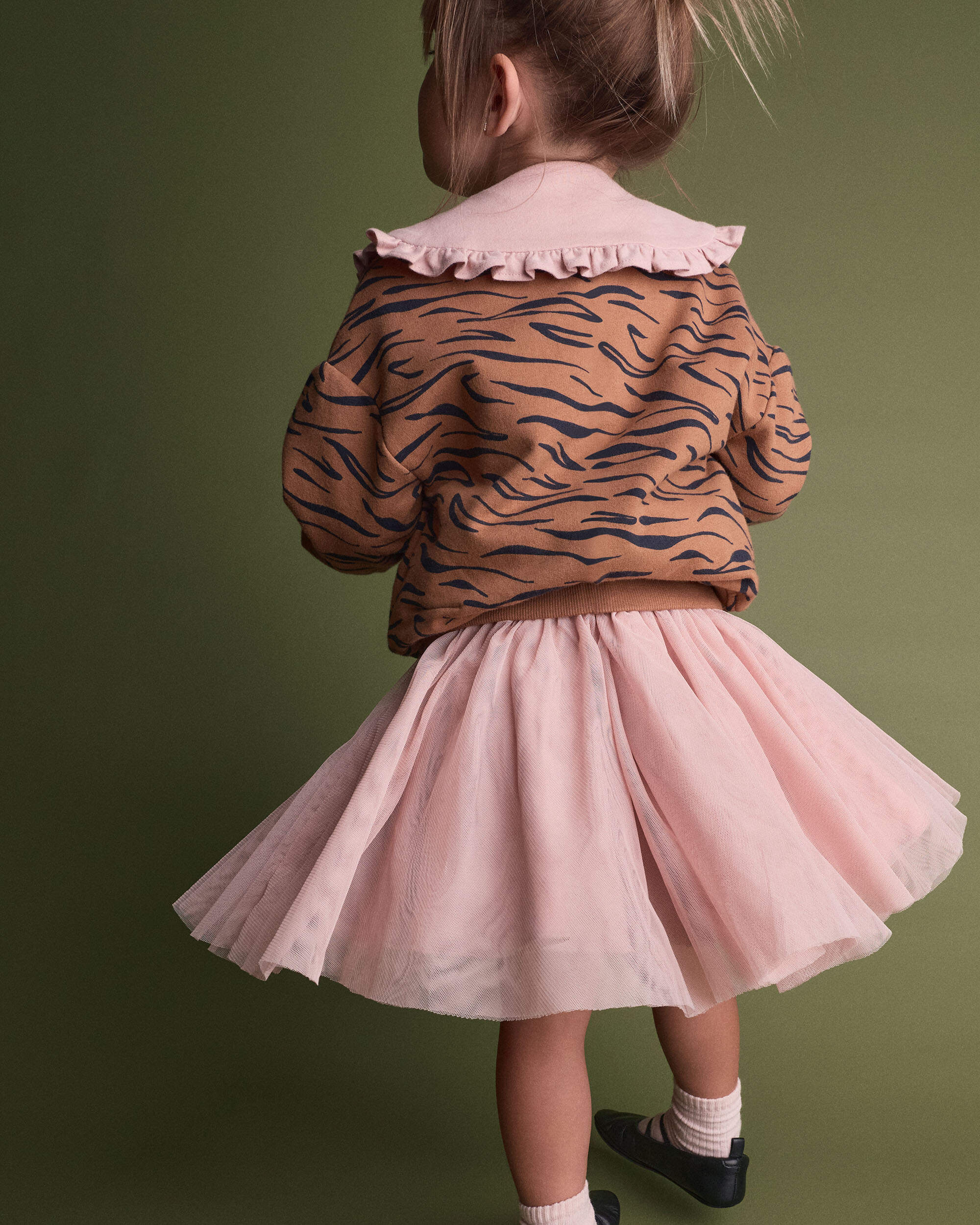 Toddler Girl Jupe courte à tulle Avenue Twirl™ – Blush