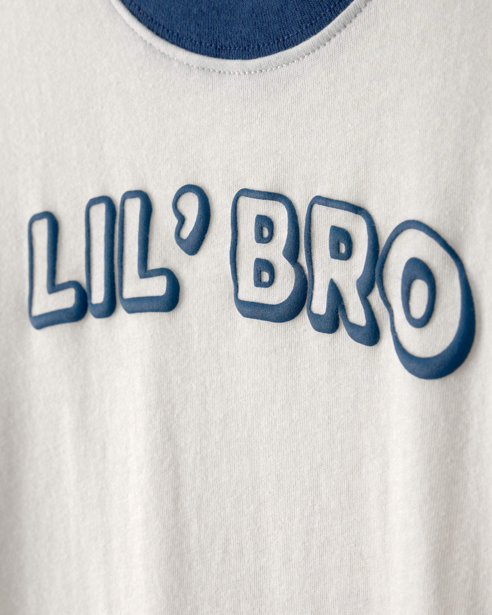 Toddler Boy 'Lil Bro' Graphic Tee - Ivory