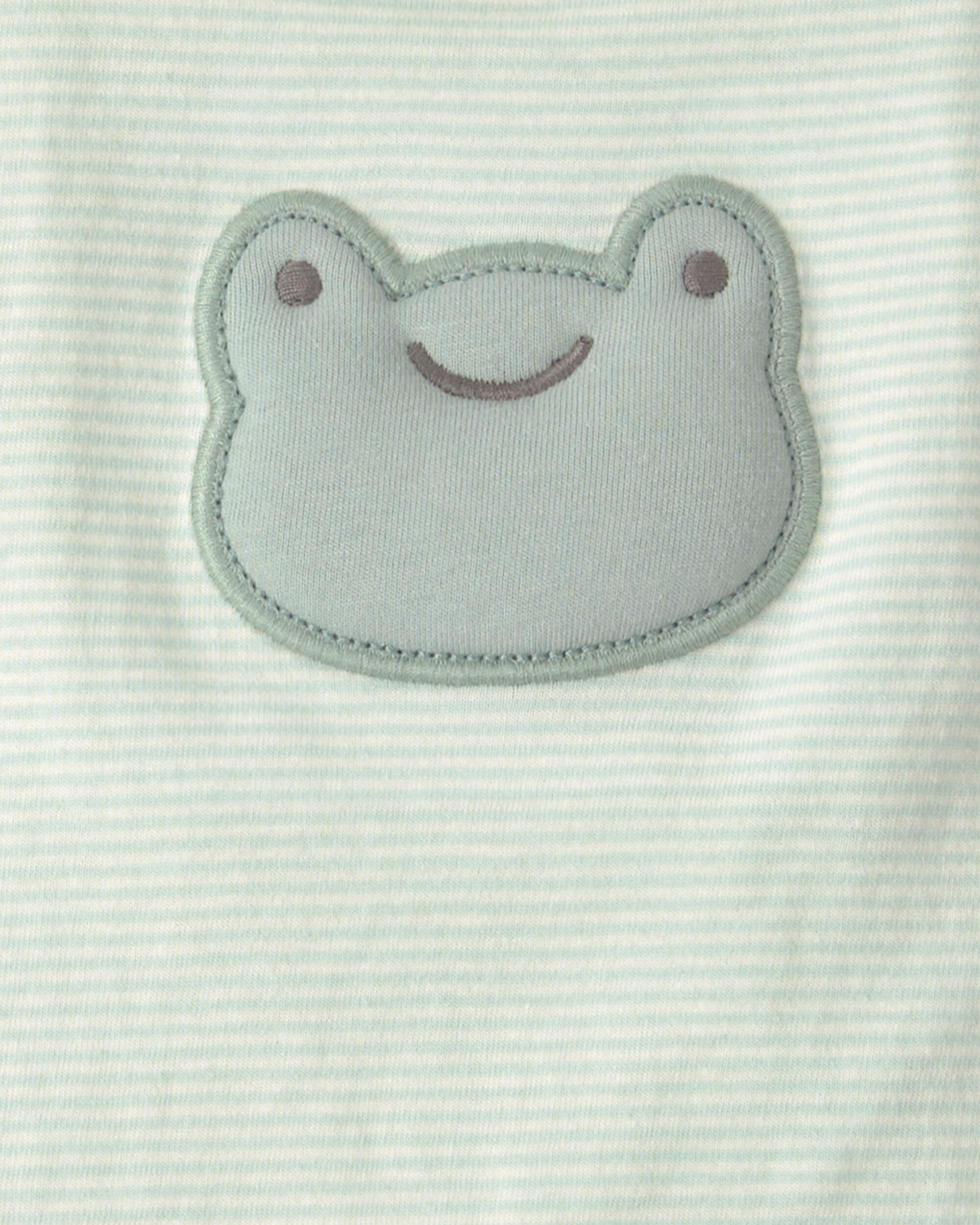 Baby Boy 3-Piece Frog Top & Pant Set - Green