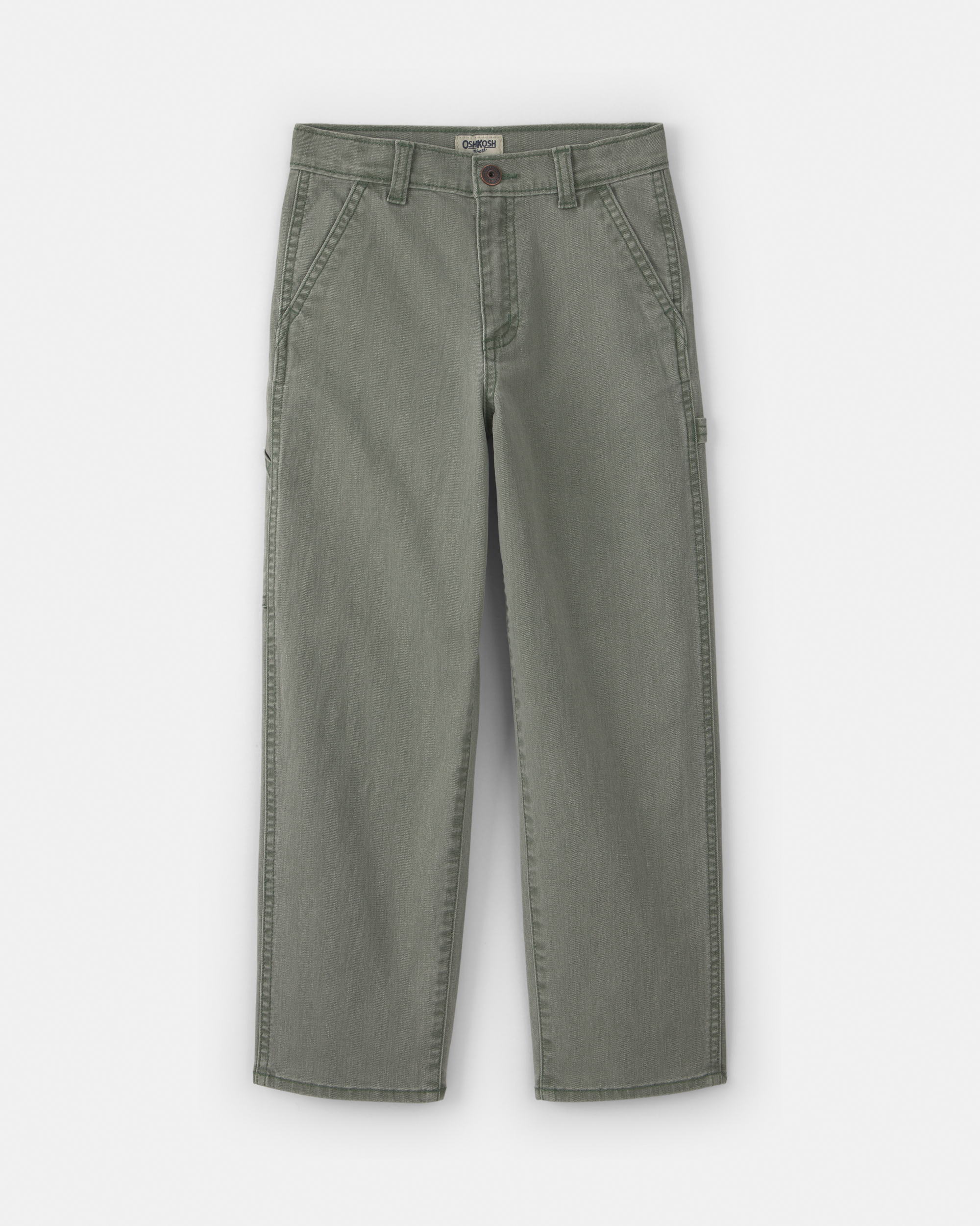 Boys Straight-Leg Pants - Green | Carter's Oshkosh Canada