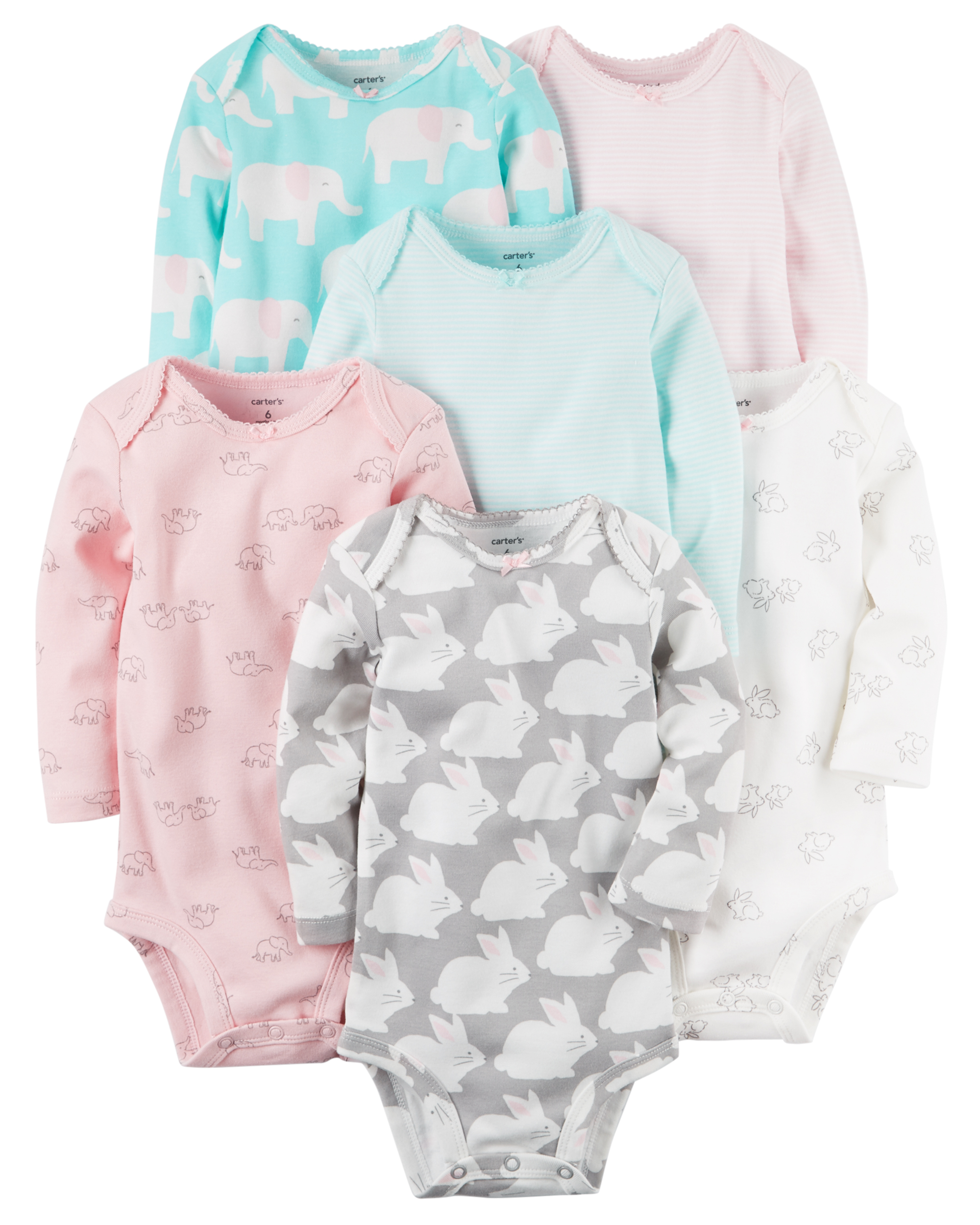 6Pack LongSleeve Original Bodysuits