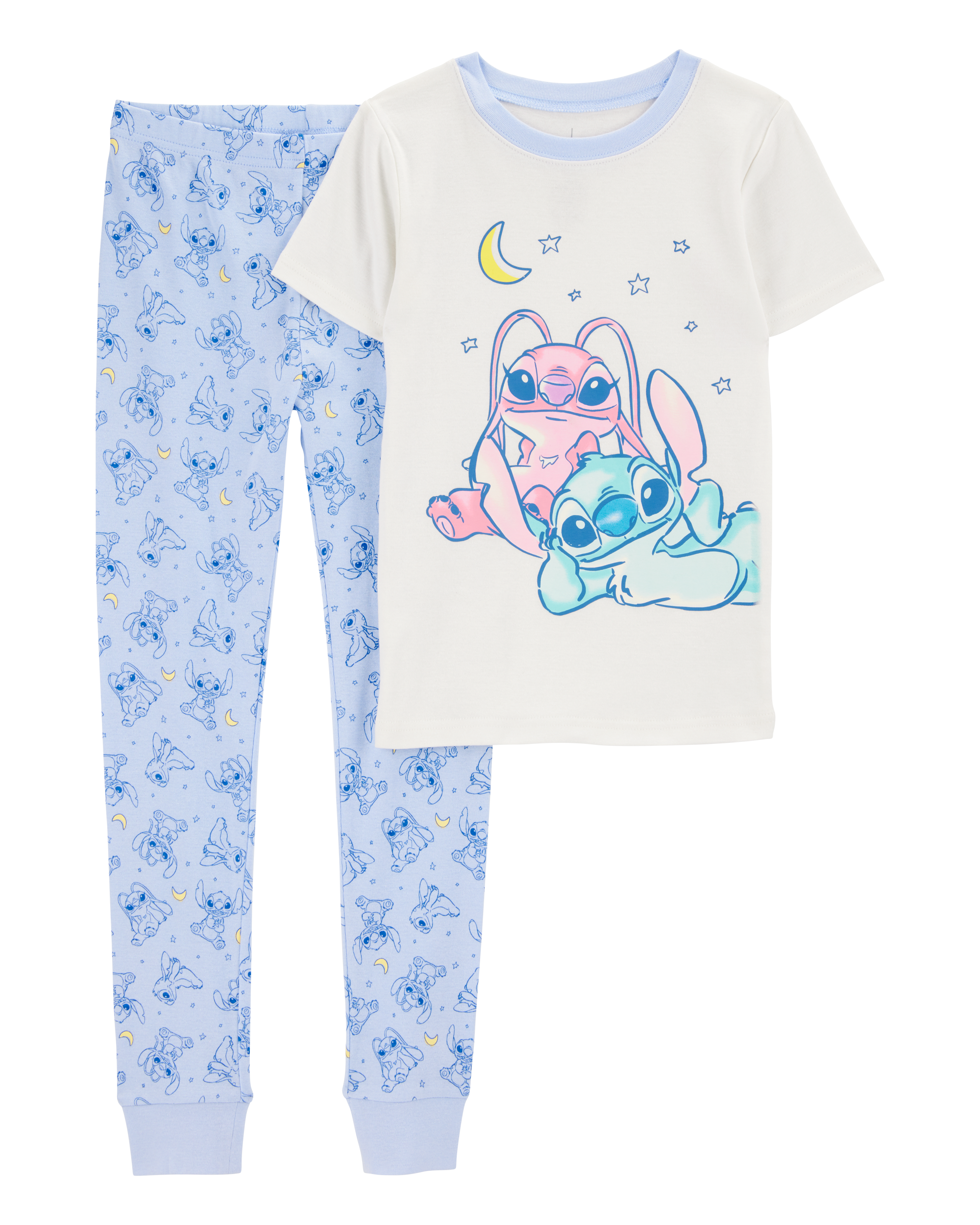 Kid Stitch Snug Fit Cotton 2-Piece Pyjamas