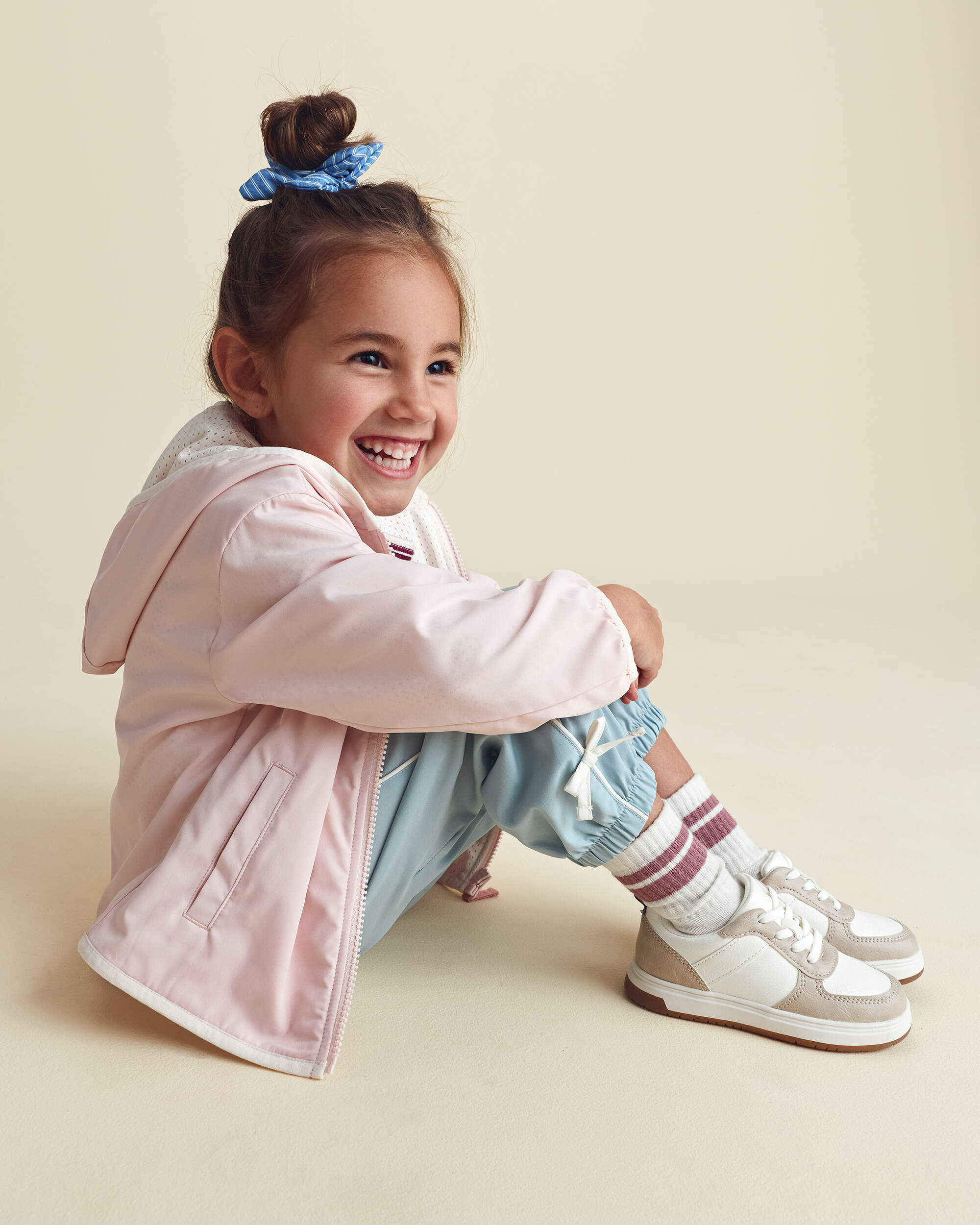 Toddler Girl Heart Jacket - Pink