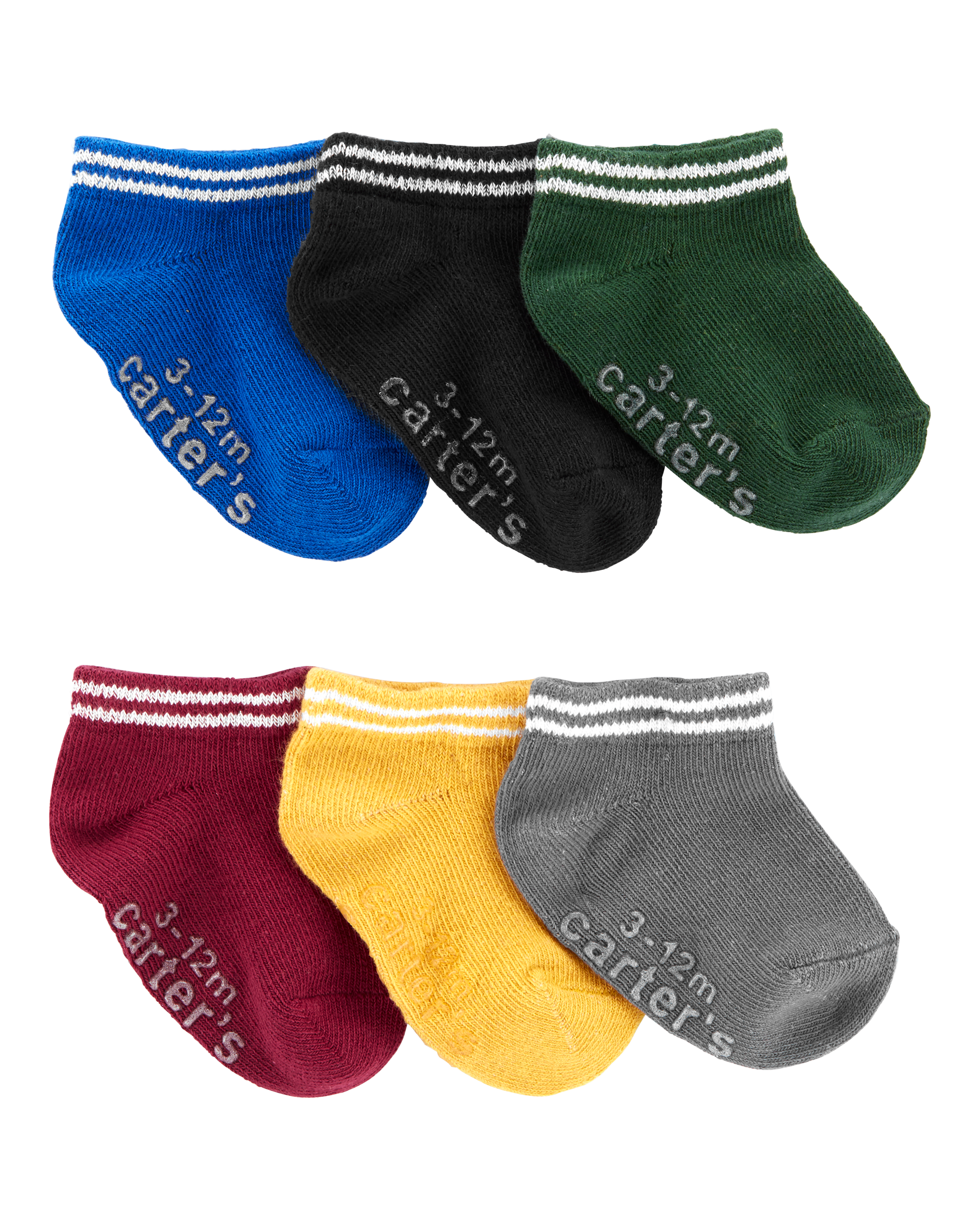Baby 6-Pack Ankle Socks
