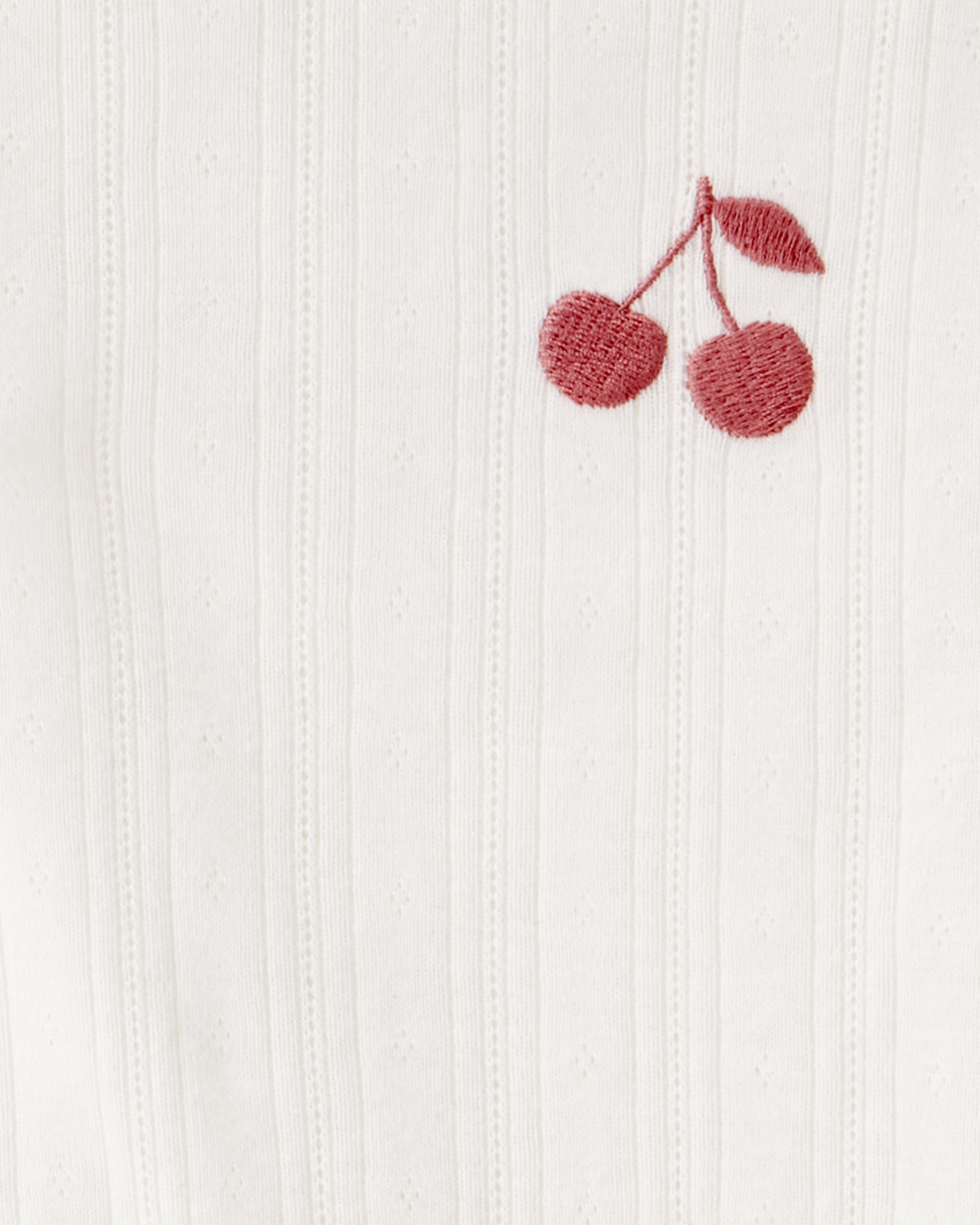 Kid Cherry Long-Sleeve Top