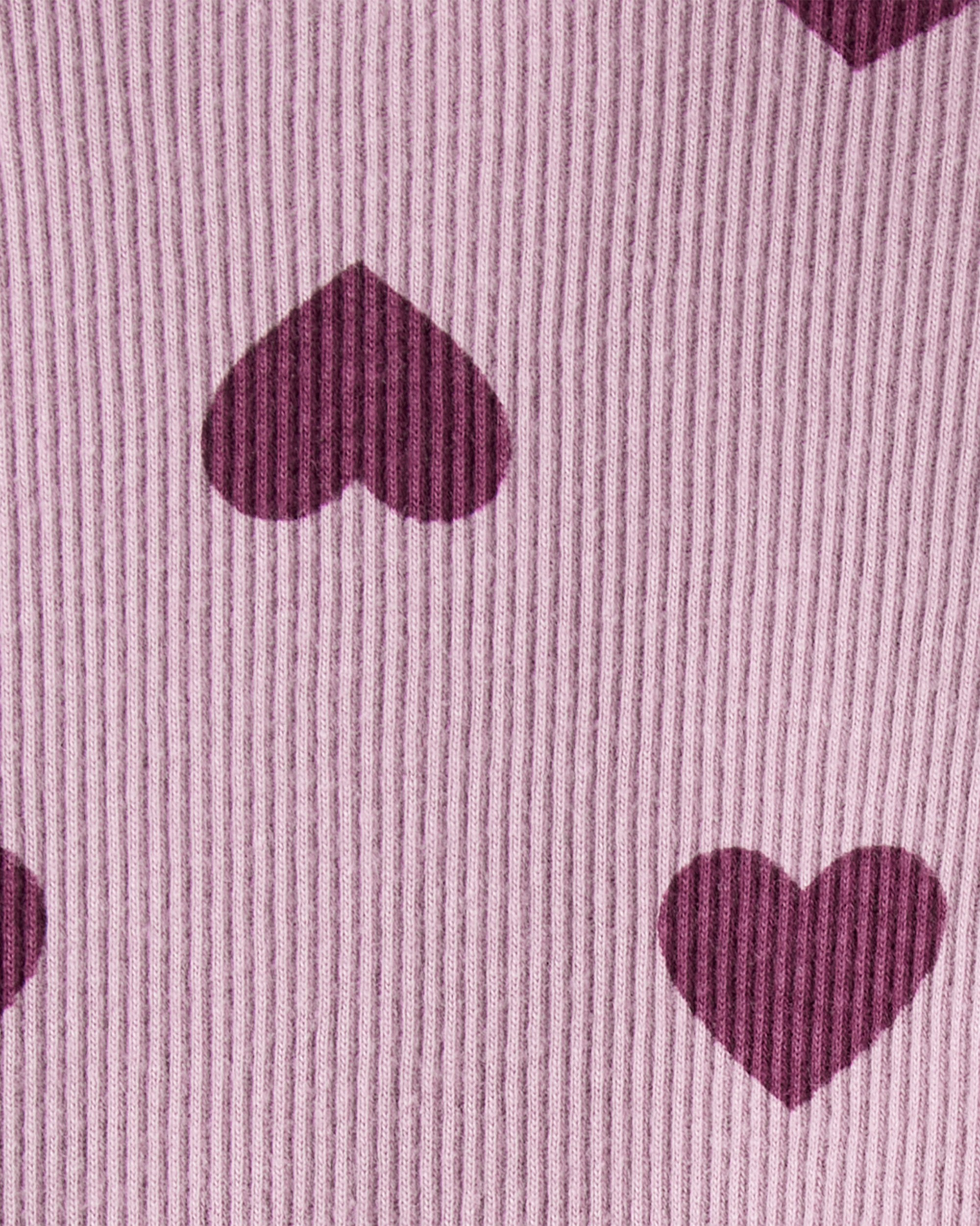 Baby Girl Sherpa Quarterzip & Legging Set - Purple