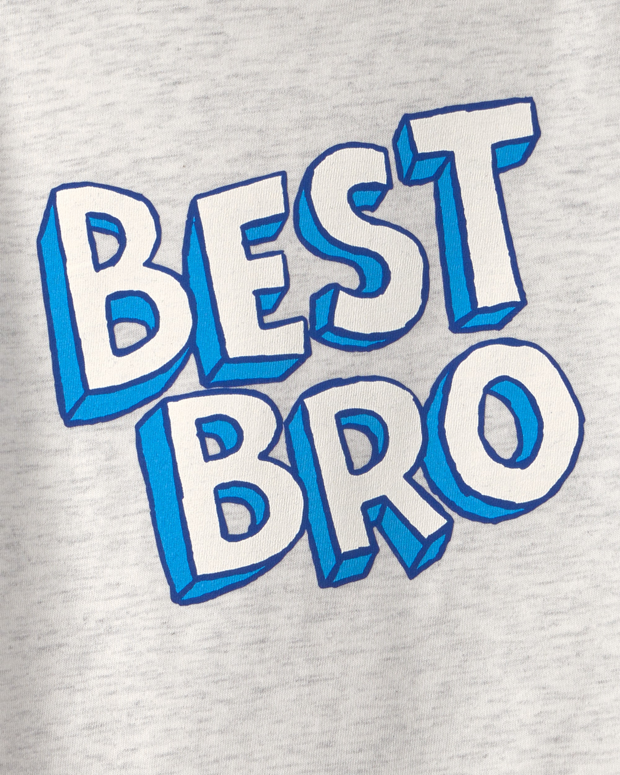 Toddler Boy 'Best Bro' Long-Sleeve Graphic Tee - Grey