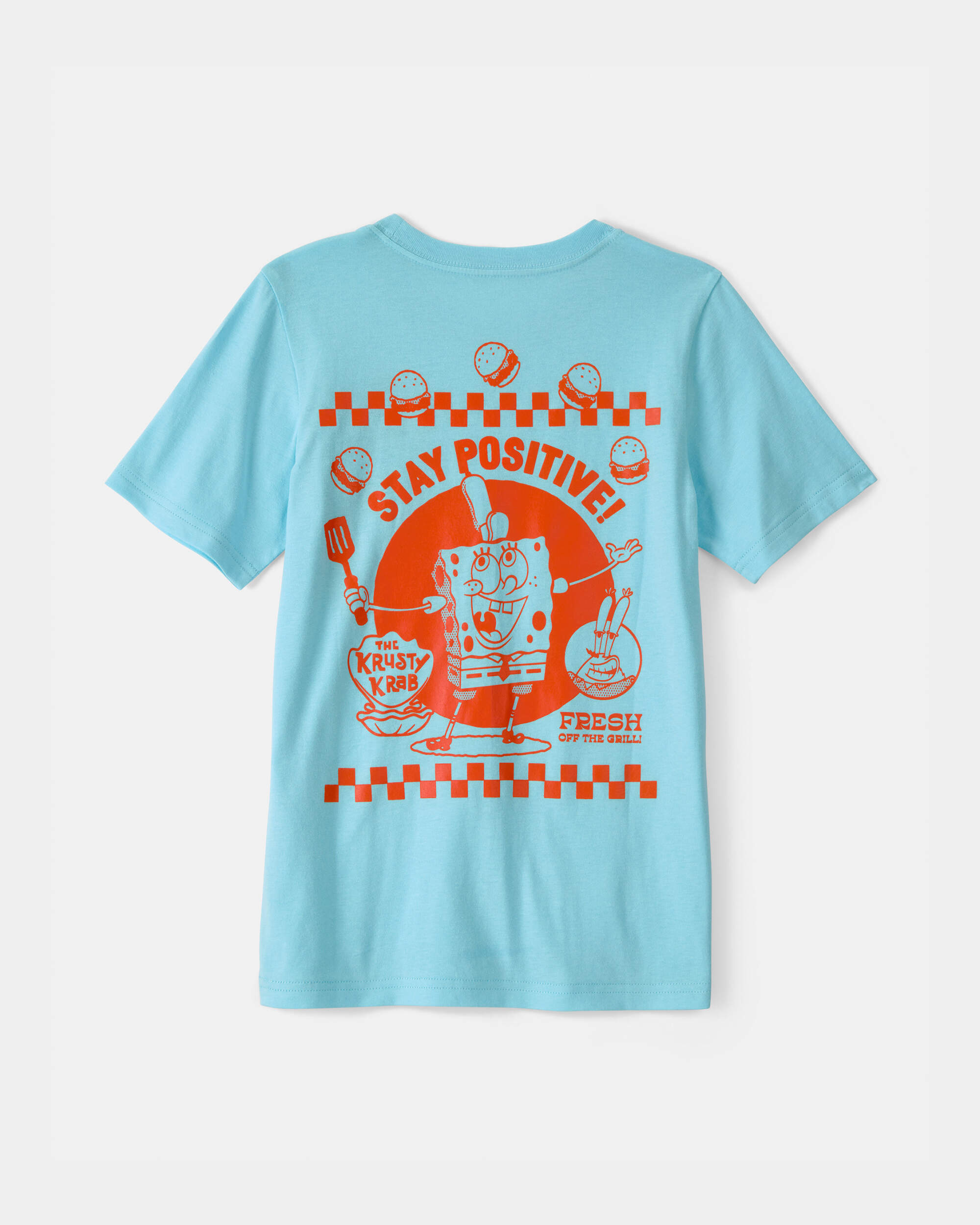 Boys Nickelodeon Spongebob Squarepants Graphic Tee - Blue