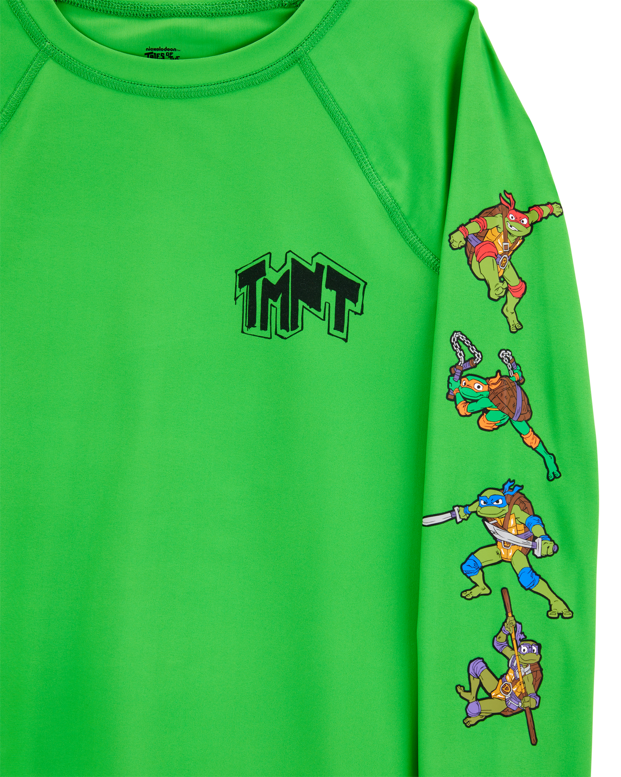 Kid 2-Piece Teenage Mutant Ninja Turtles Rashguard & Swim Trunk Set