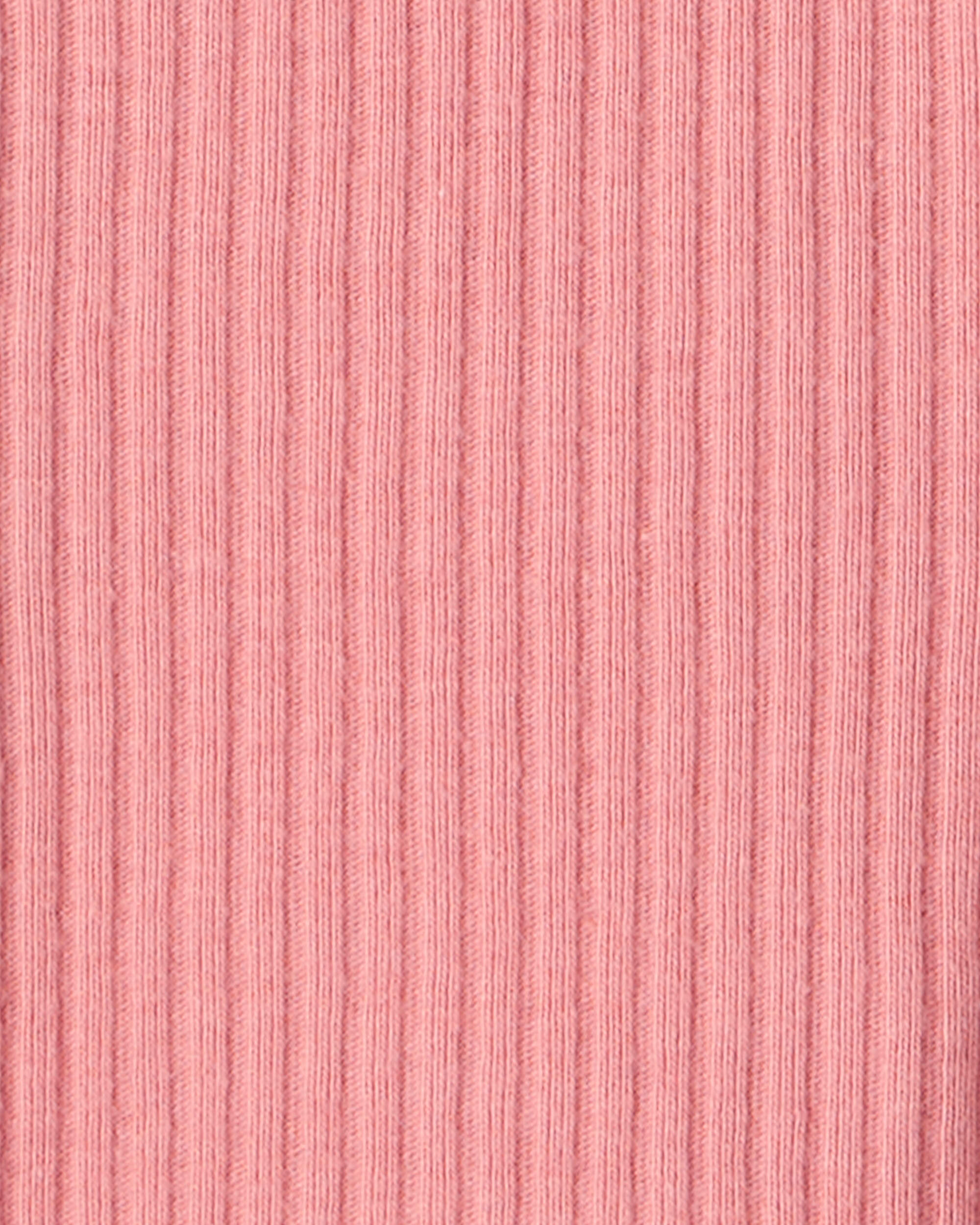 Baby Girl Butterfly Long-Sleeve Bodysuit & Pant Set - Grey/Pink