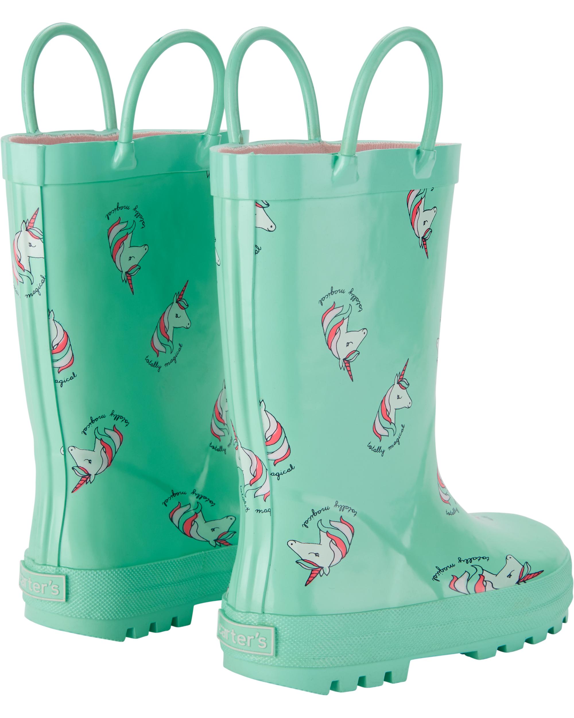 unicorn rain boots canada