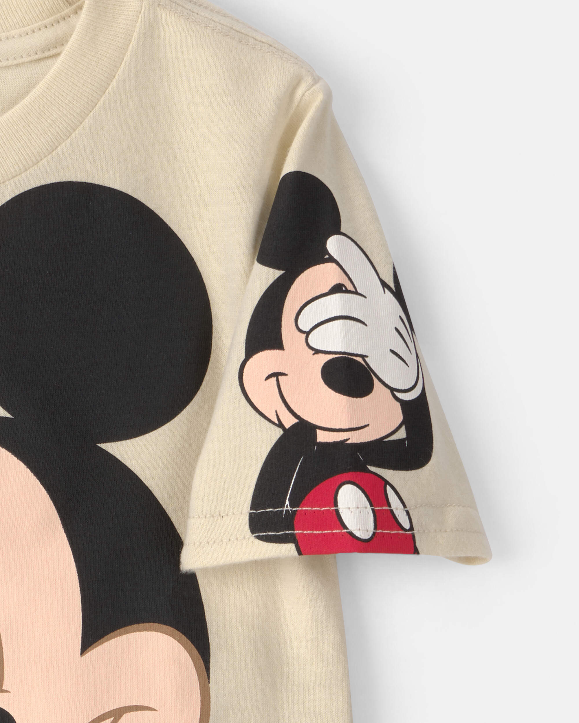 Toddler Disney© Mickey Mouse Graphic Tee - Tan