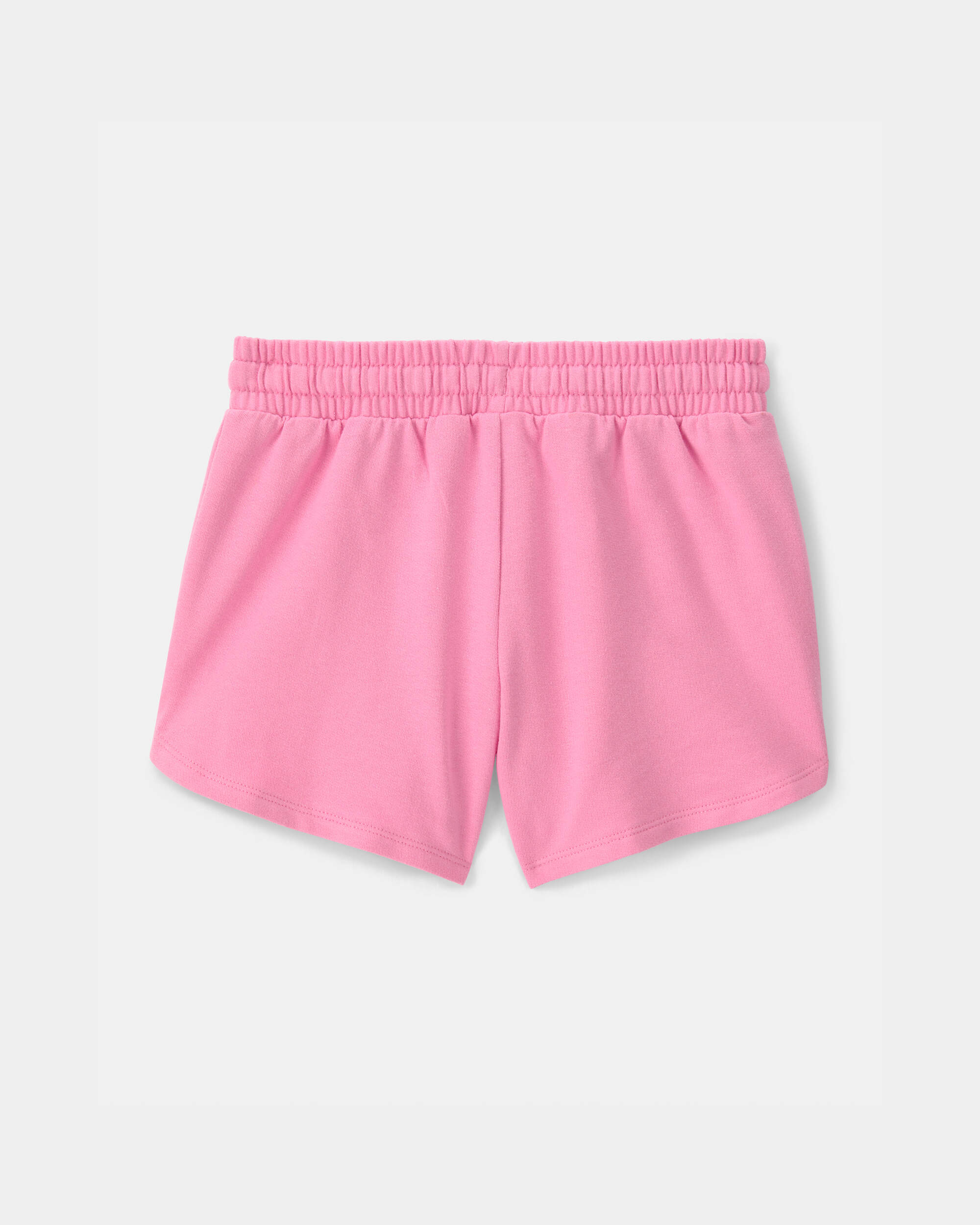 Girls French Terry Shorts - Pink