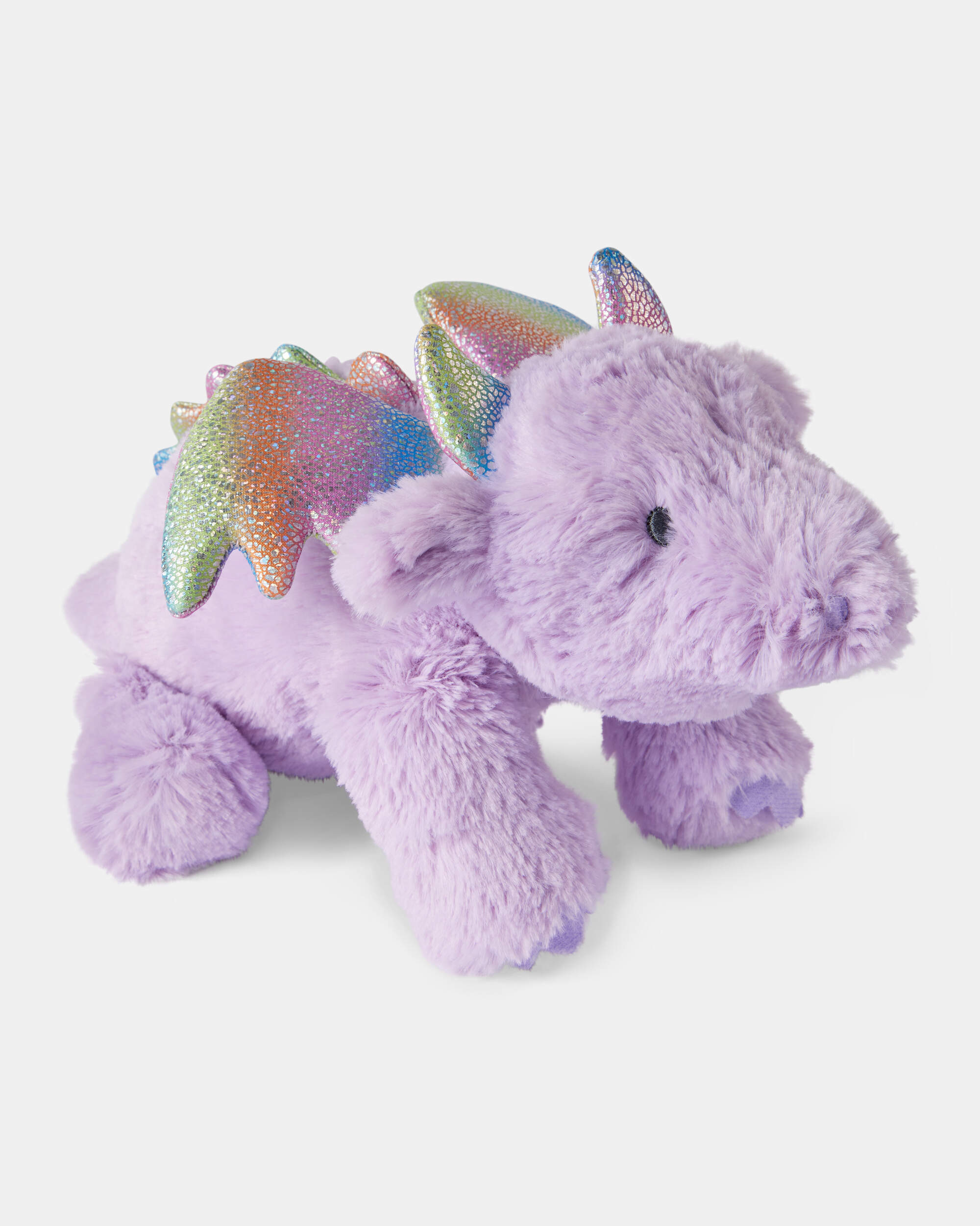 Boys Dragon Plush Toy - Purple
