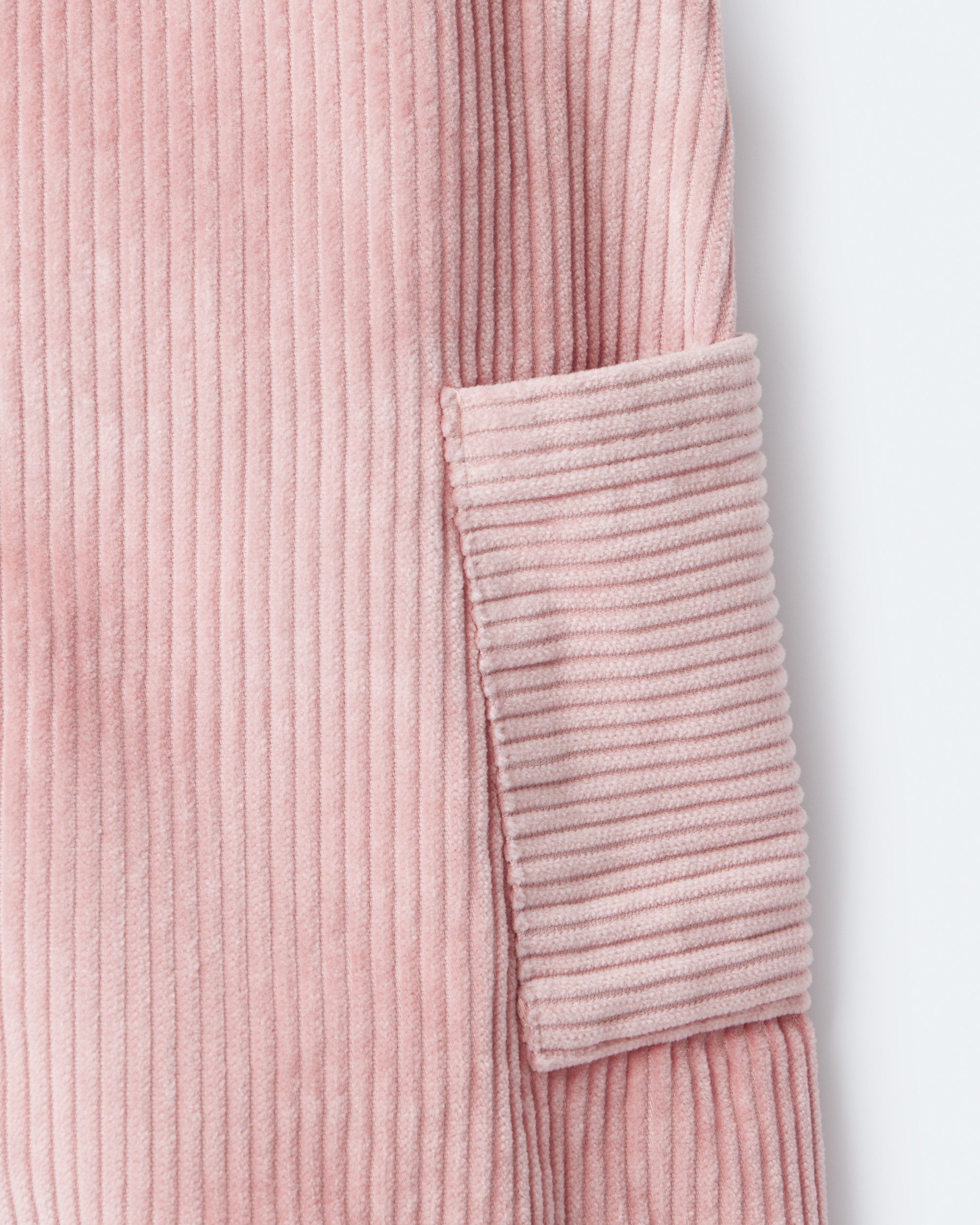 Toddler Girl Otter Pocket Corduroy Jumper - Light Pink