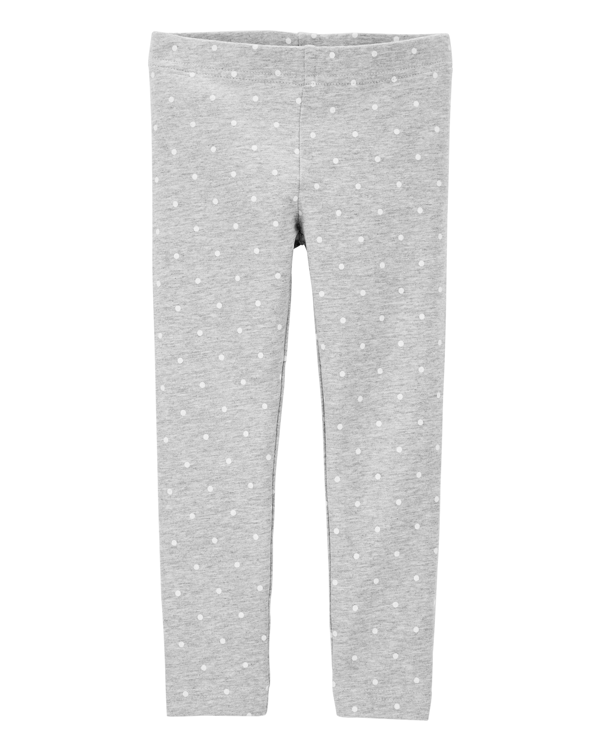 Toddler Girl Cotton Polka Dot Stretch Leggings