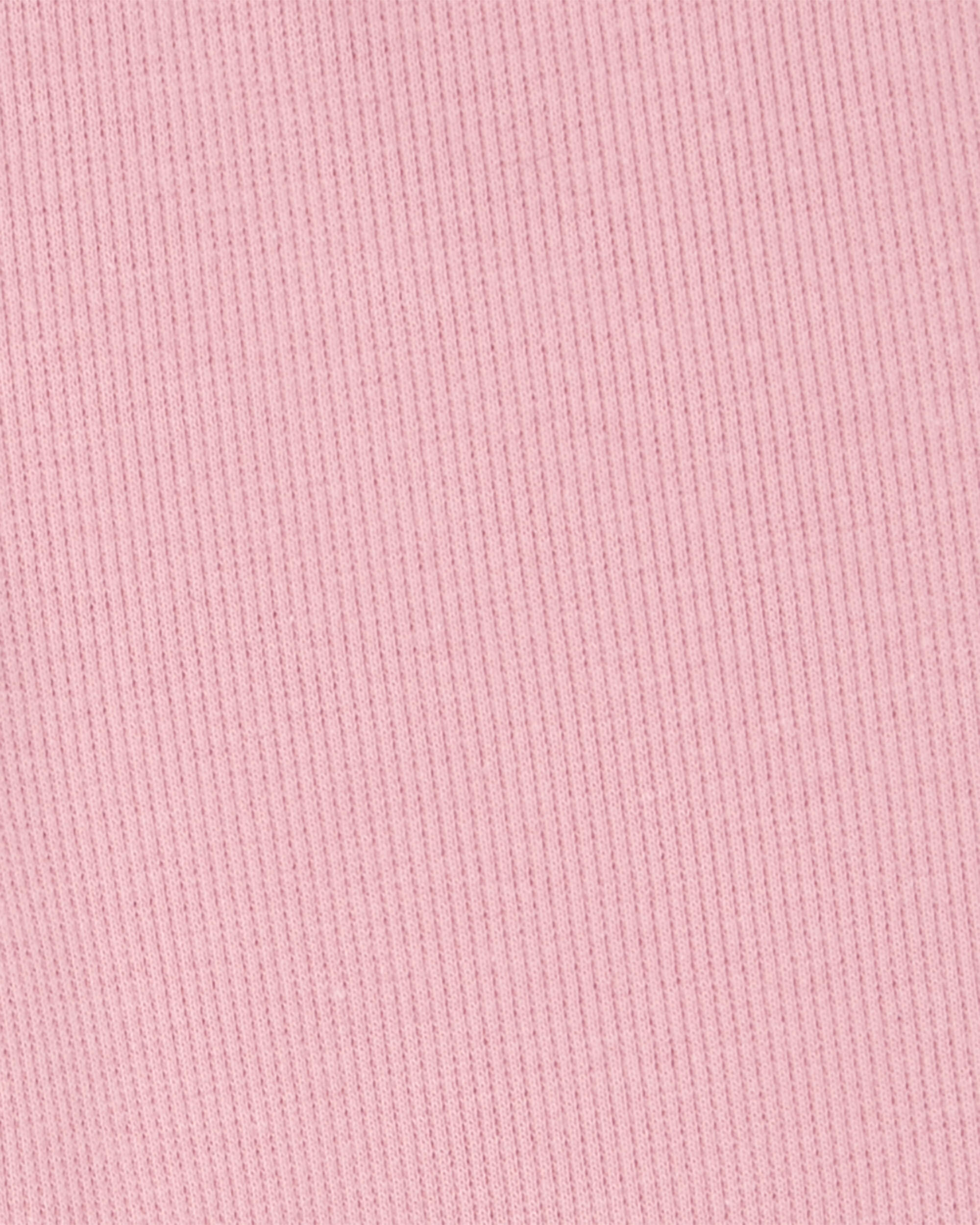 Baby Lace Detail Ribbed Leggings