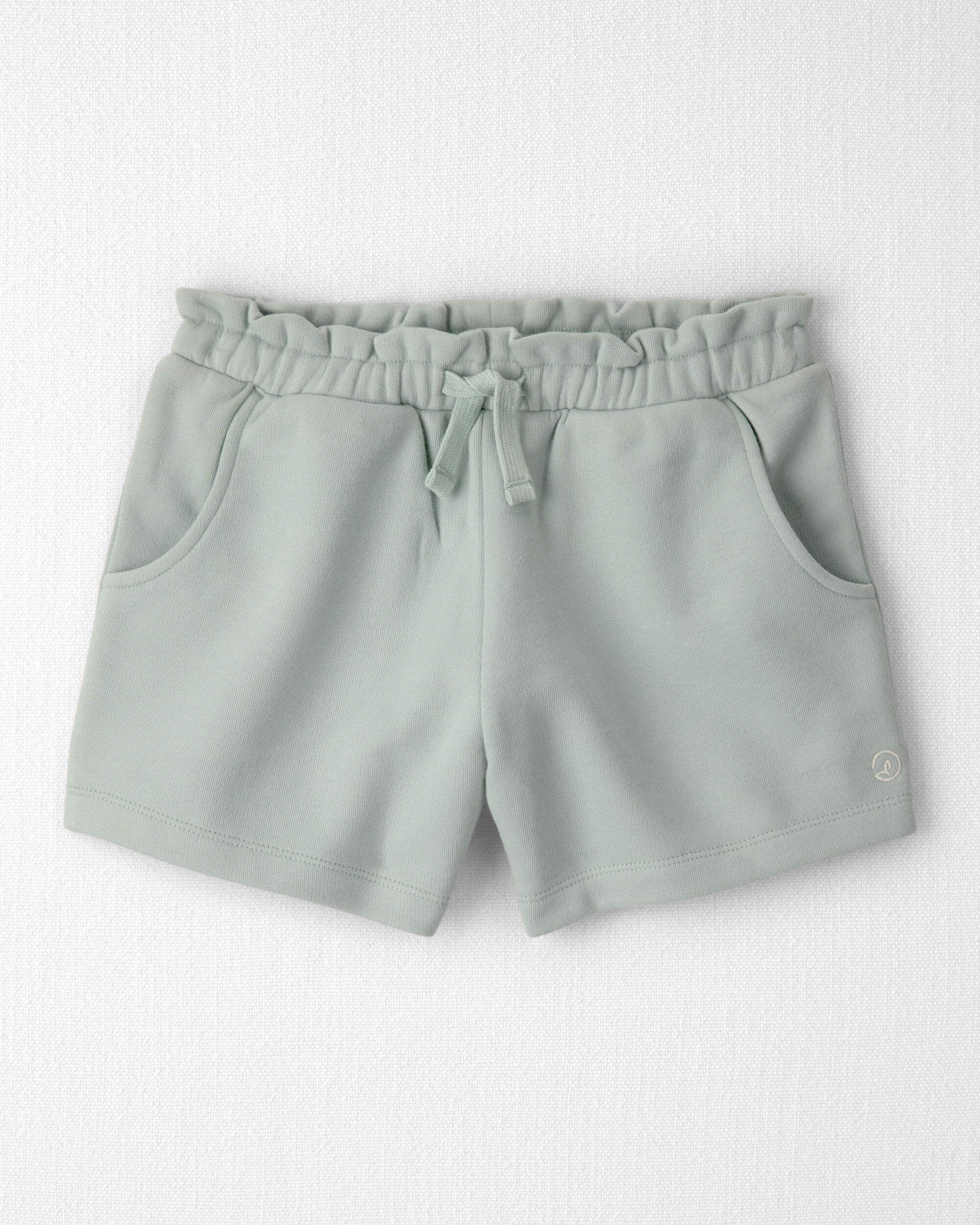 Girls French Terry Shorts Made with Organic Cotton