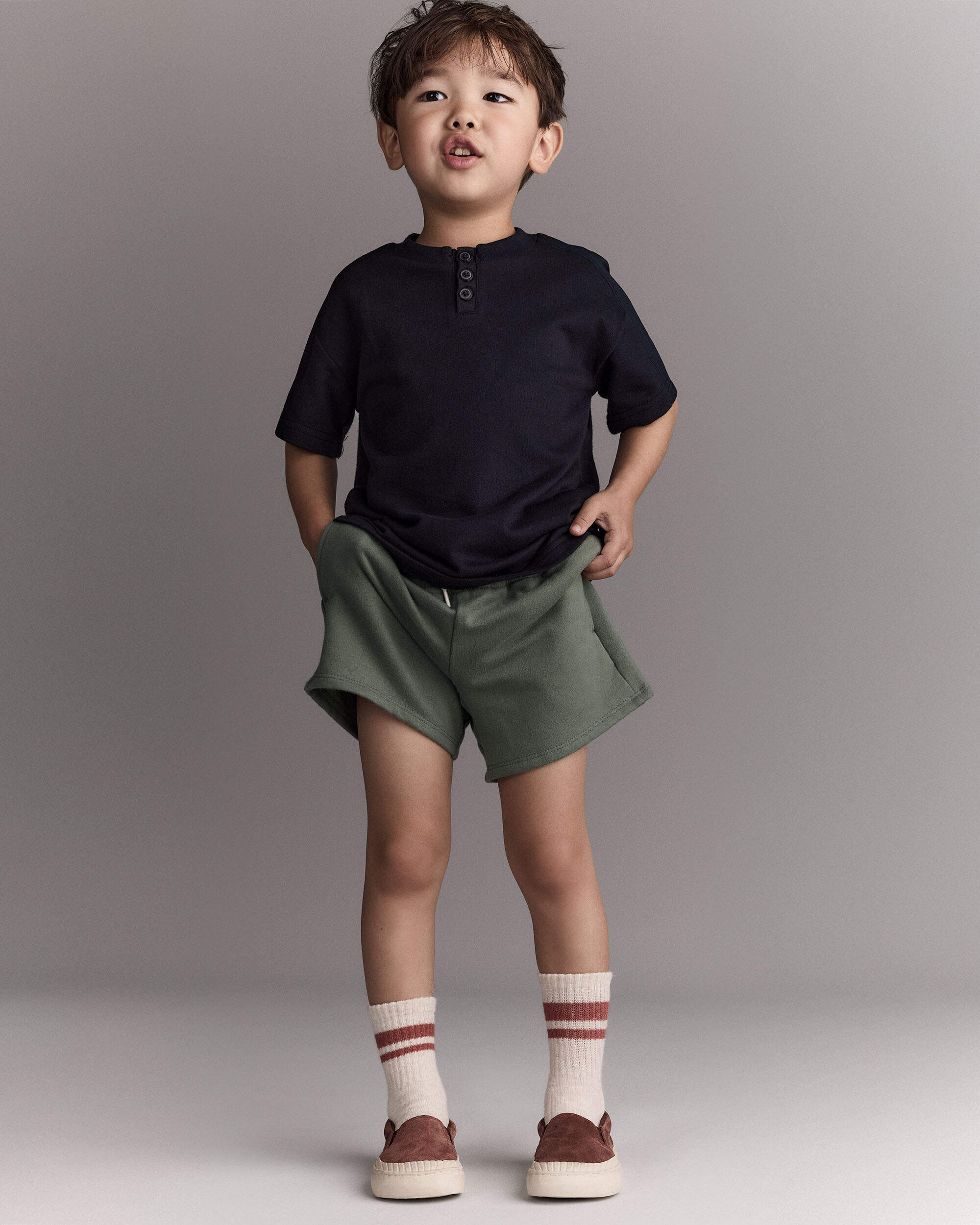 Toddler Boy City Park™ Short - Sage