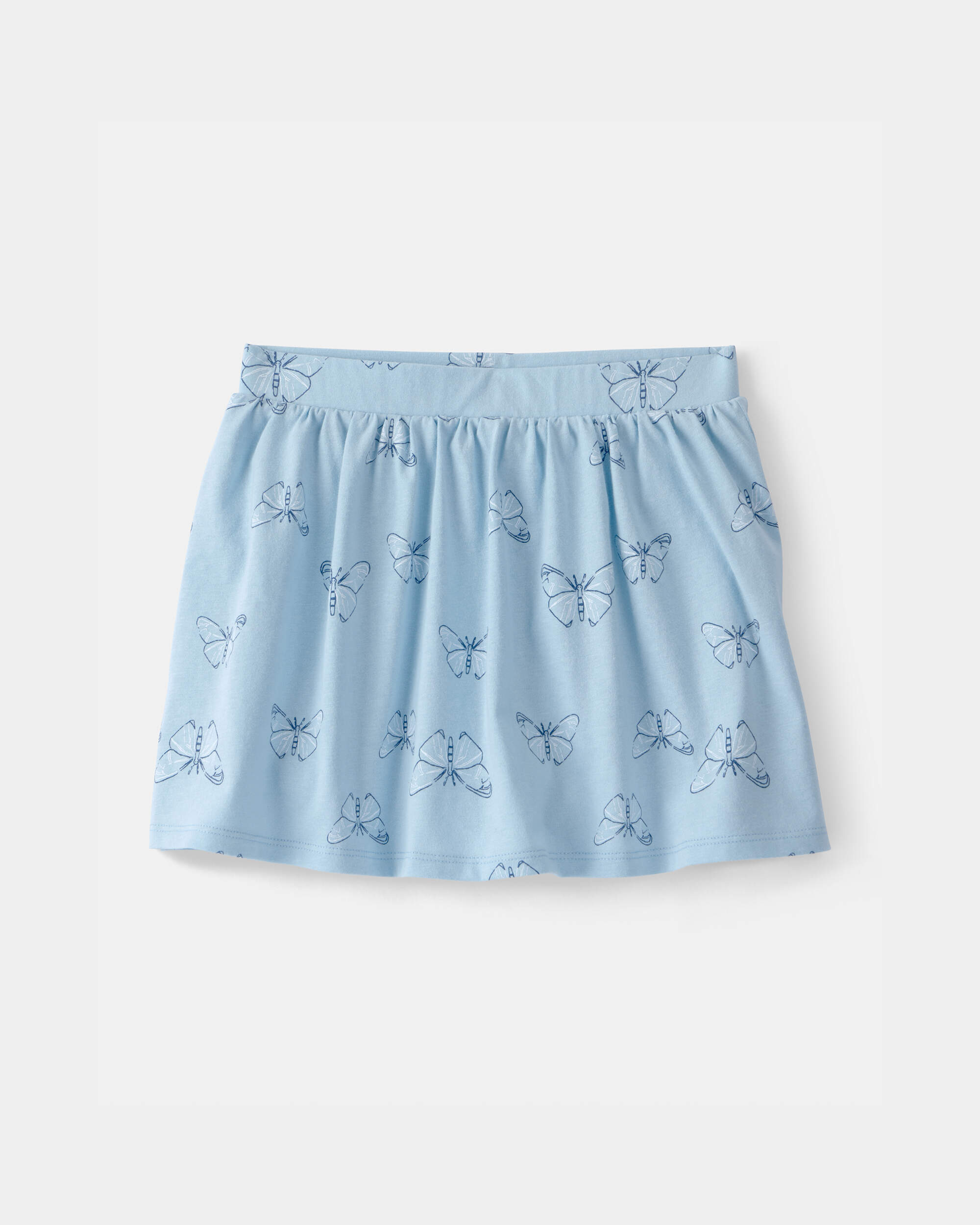 Girls Butterfly Skort - Blue