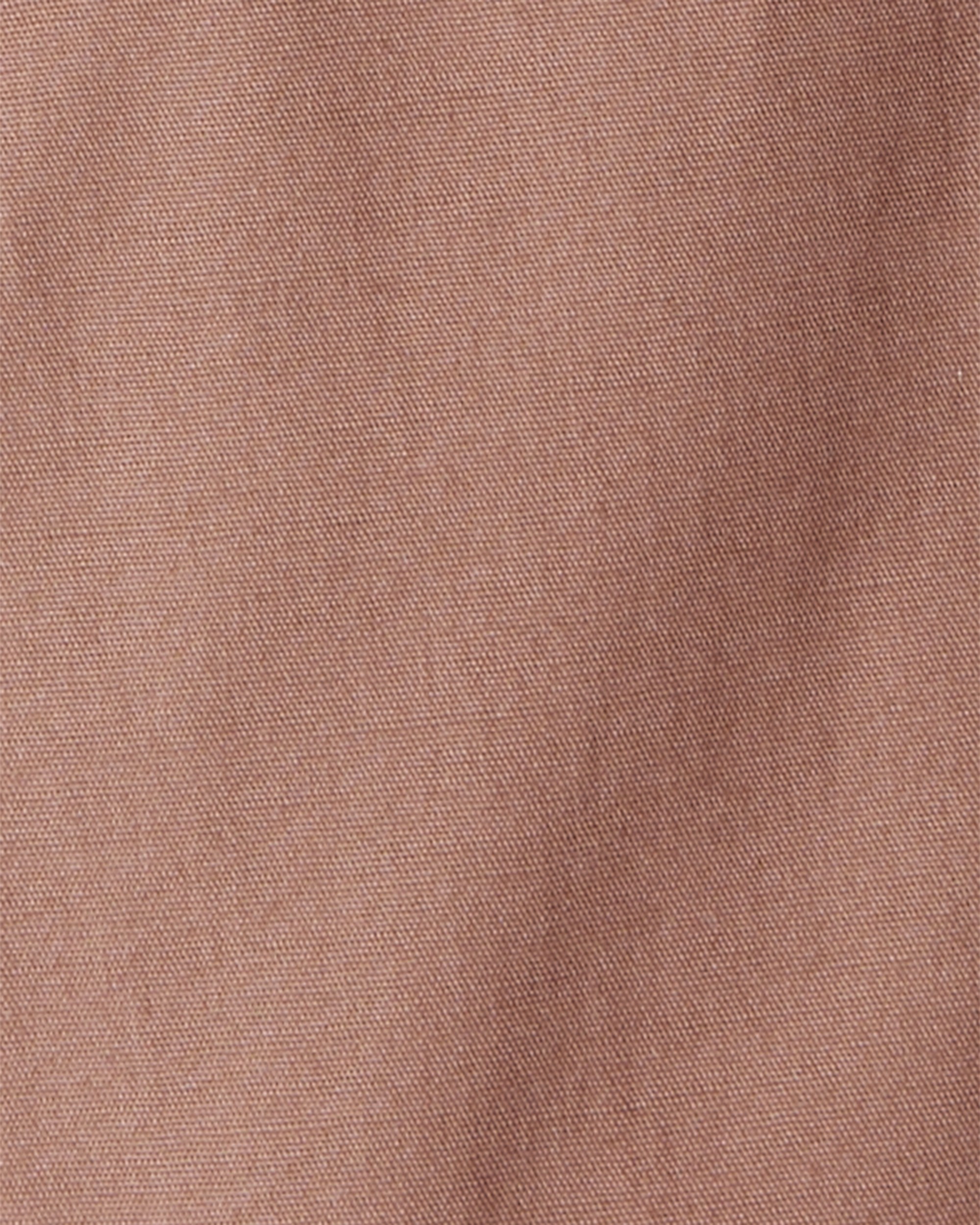 Baby Boy 3-Piece Button-Down Outfit Set - Maroon/Brown