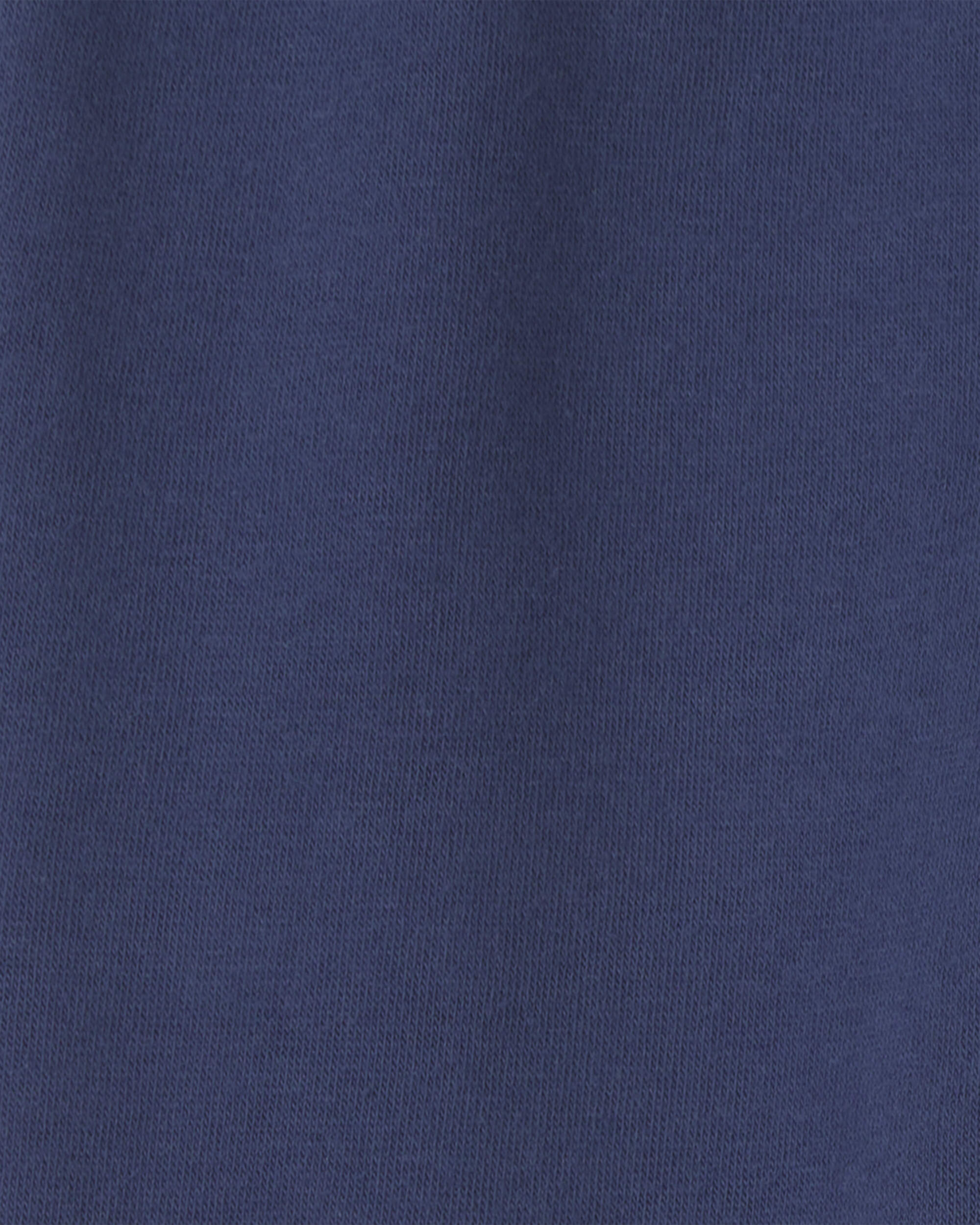 Toddler Boy 2-Piece colour Block Fleece Pullover & Pant Set - Navy Blue/Green