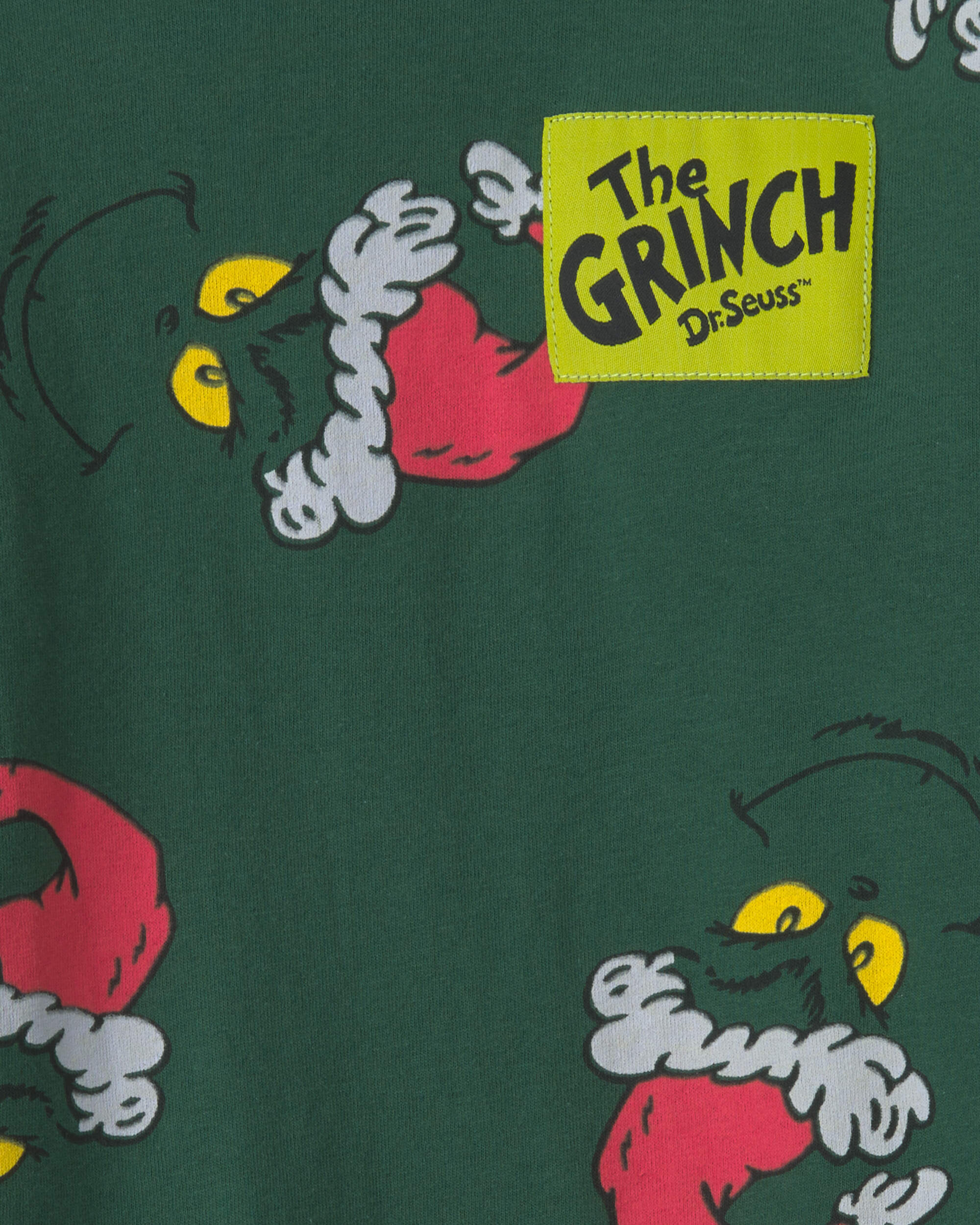 Boys Dr. Seuss™ The Grinch Christmas Long-Sleeve Graphic Tee - Green
