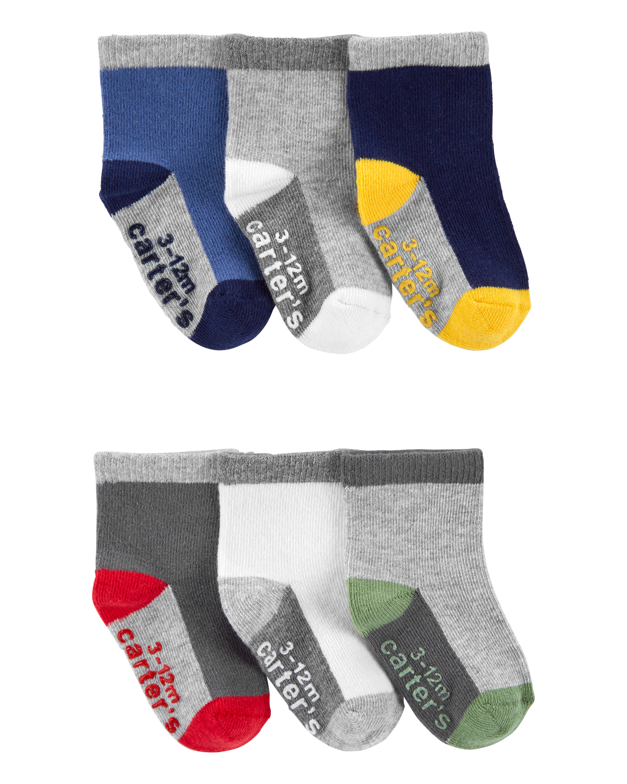 Baby 6-Pack Socks