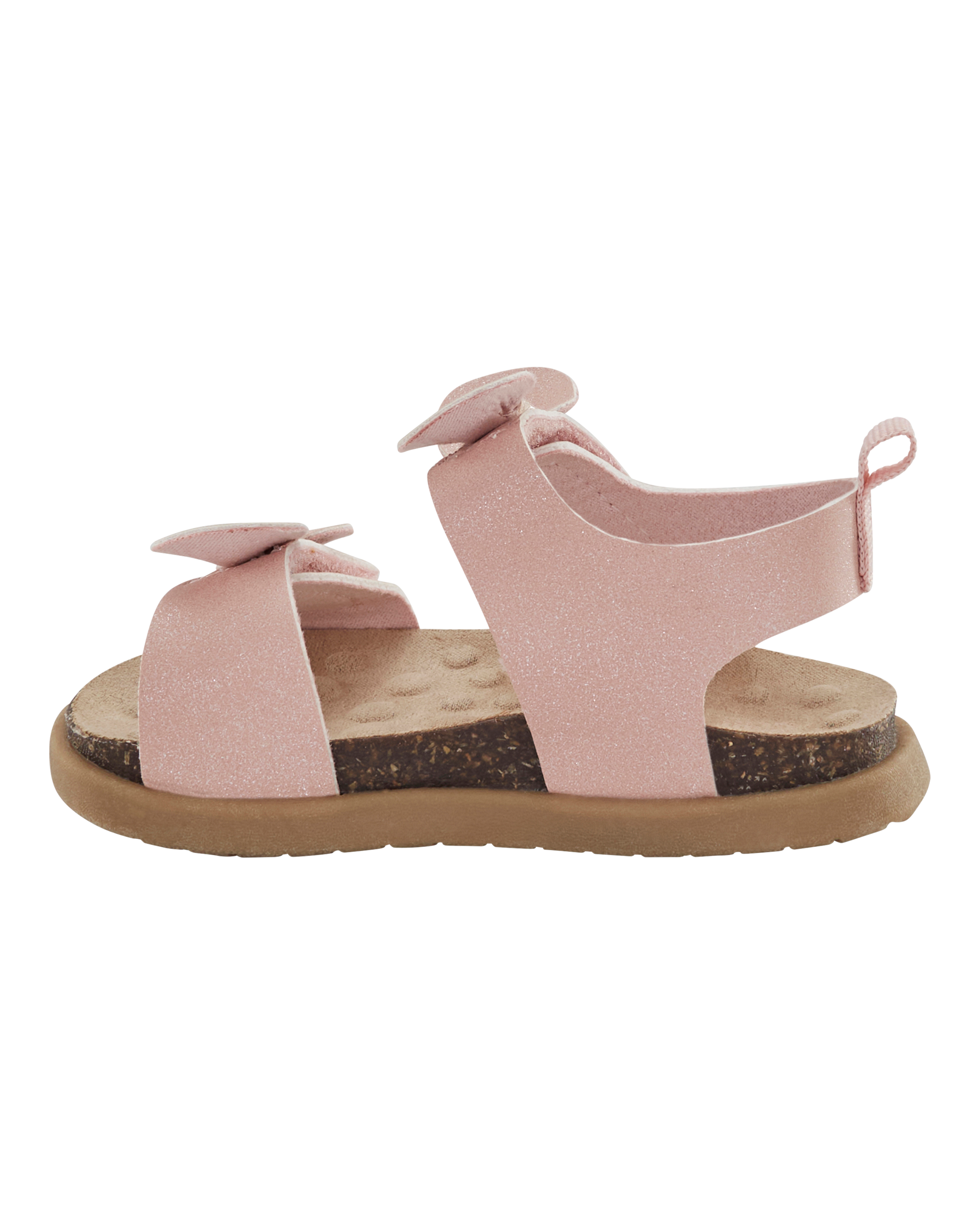 Baby Every Step® First Walker Bow Faux Cork Sandals - Pink