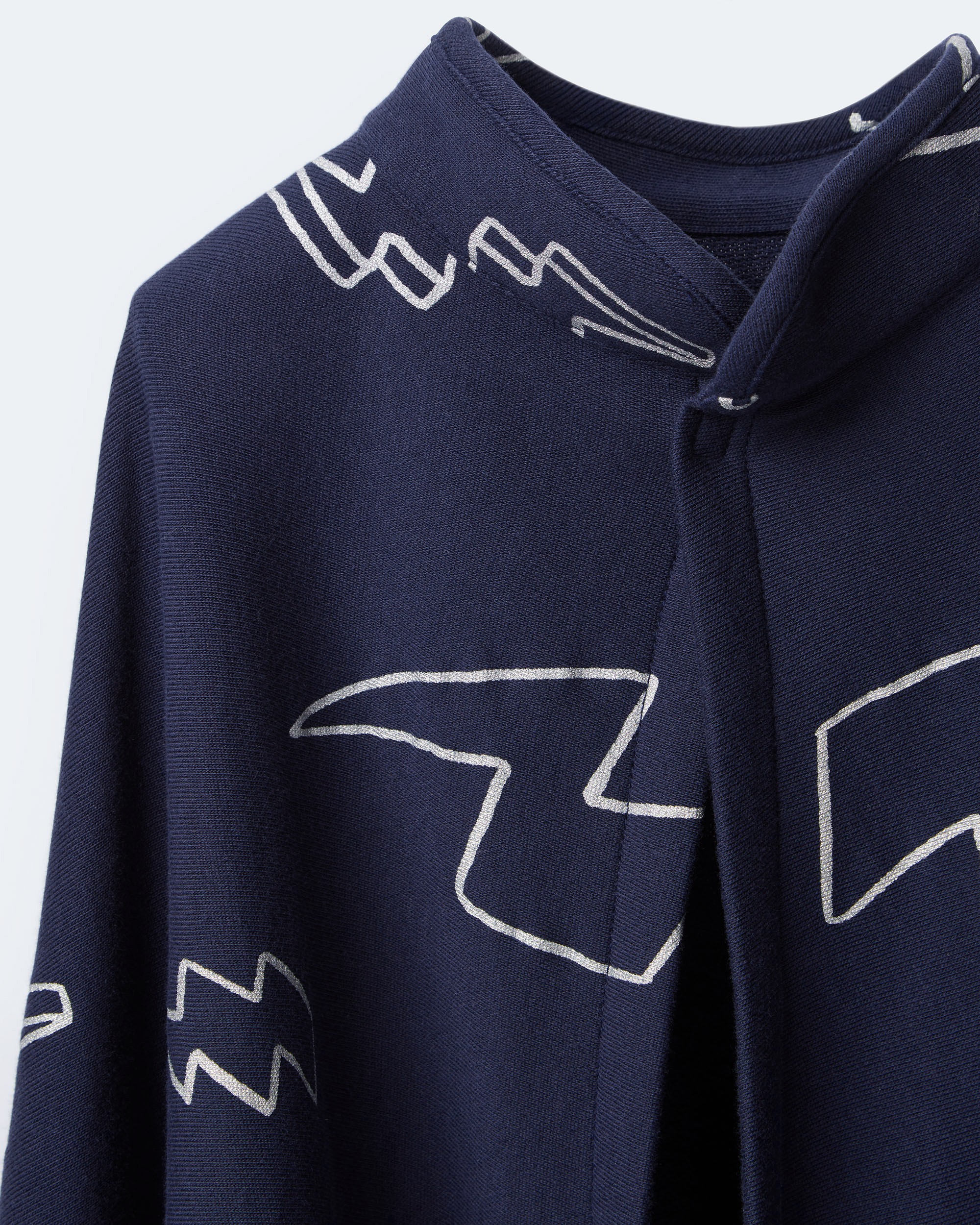 Toddler Lightening Bolt Dress Up Cape - Navy