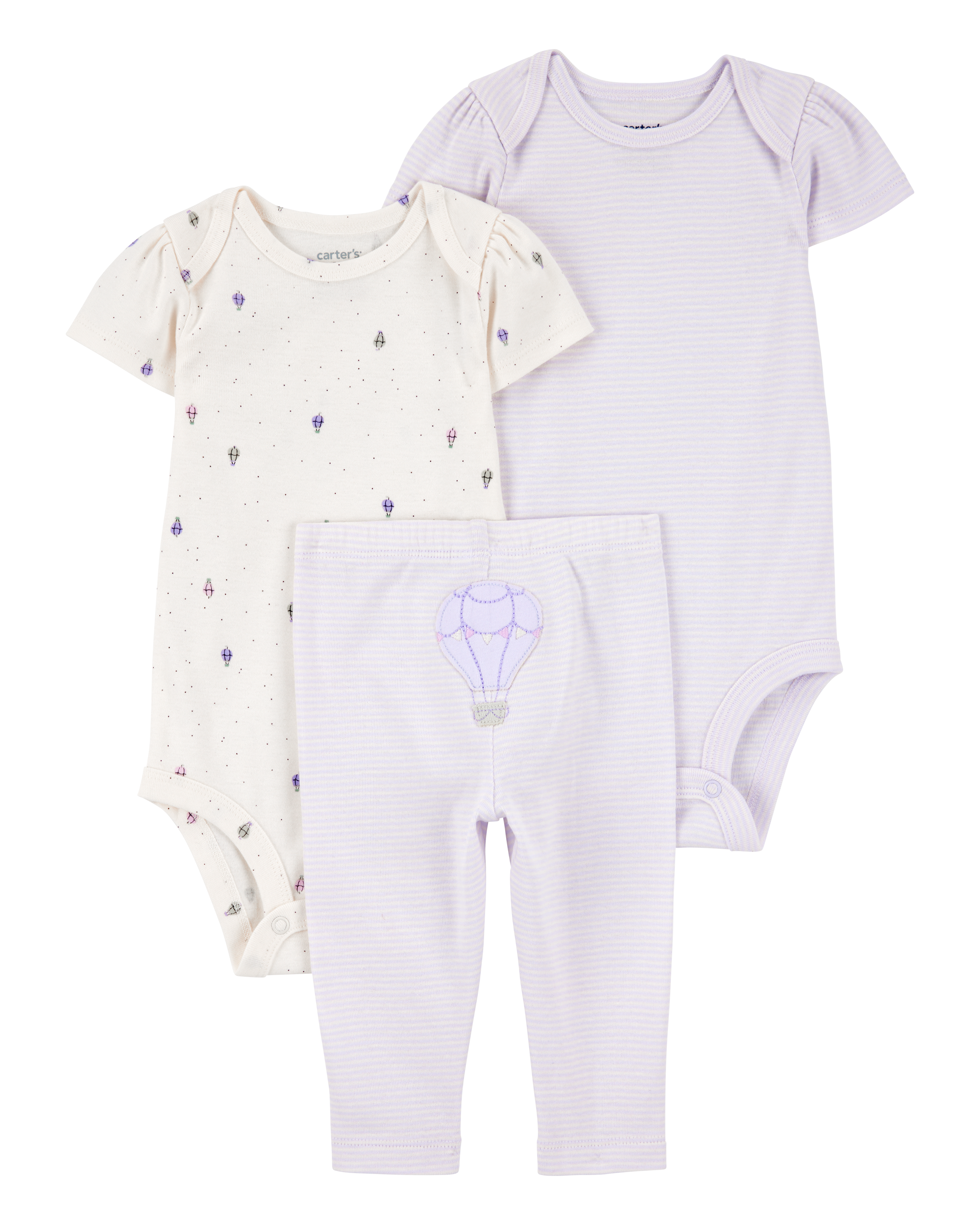 Baby 3-Piece Hot Air Balloon Little Character Set