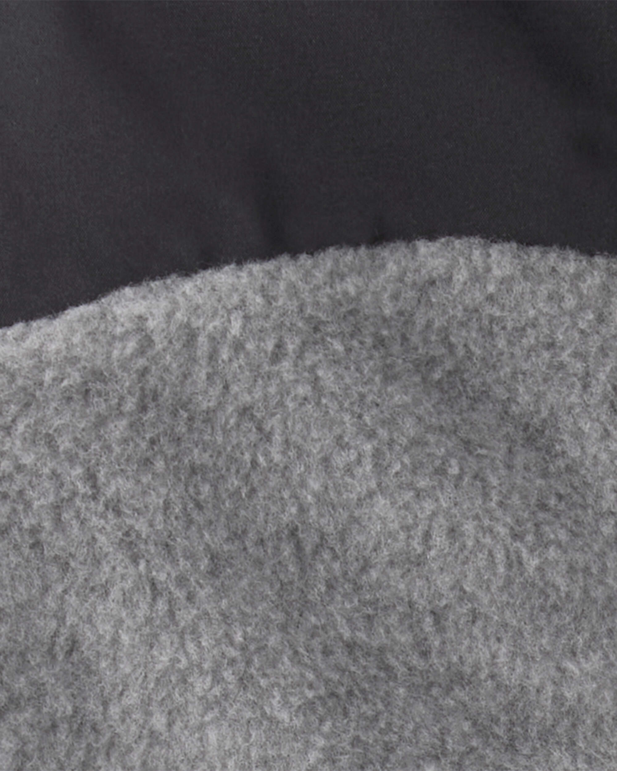 Baby Boy Long-Sleeve Zip-Up Jacket - Grey/Black