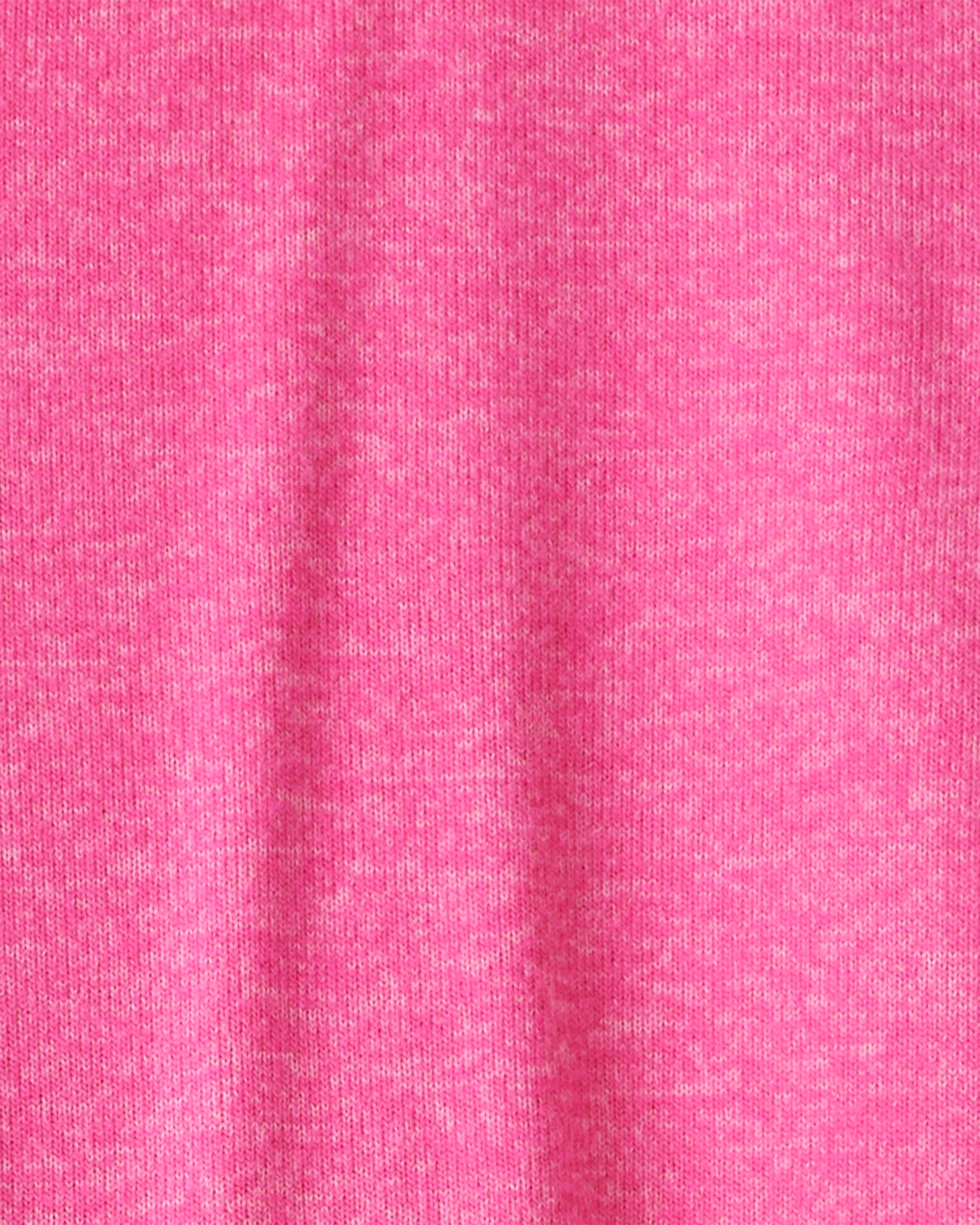 Toddler Girl Bow Peplum Top & Legging Set - Pink