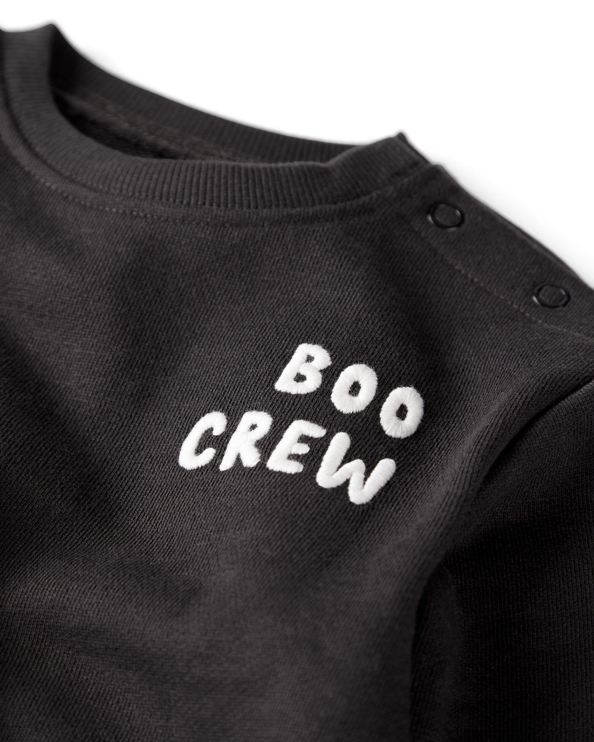 Baby Organic Cotton 'Boo Crew' French Terry Bubble