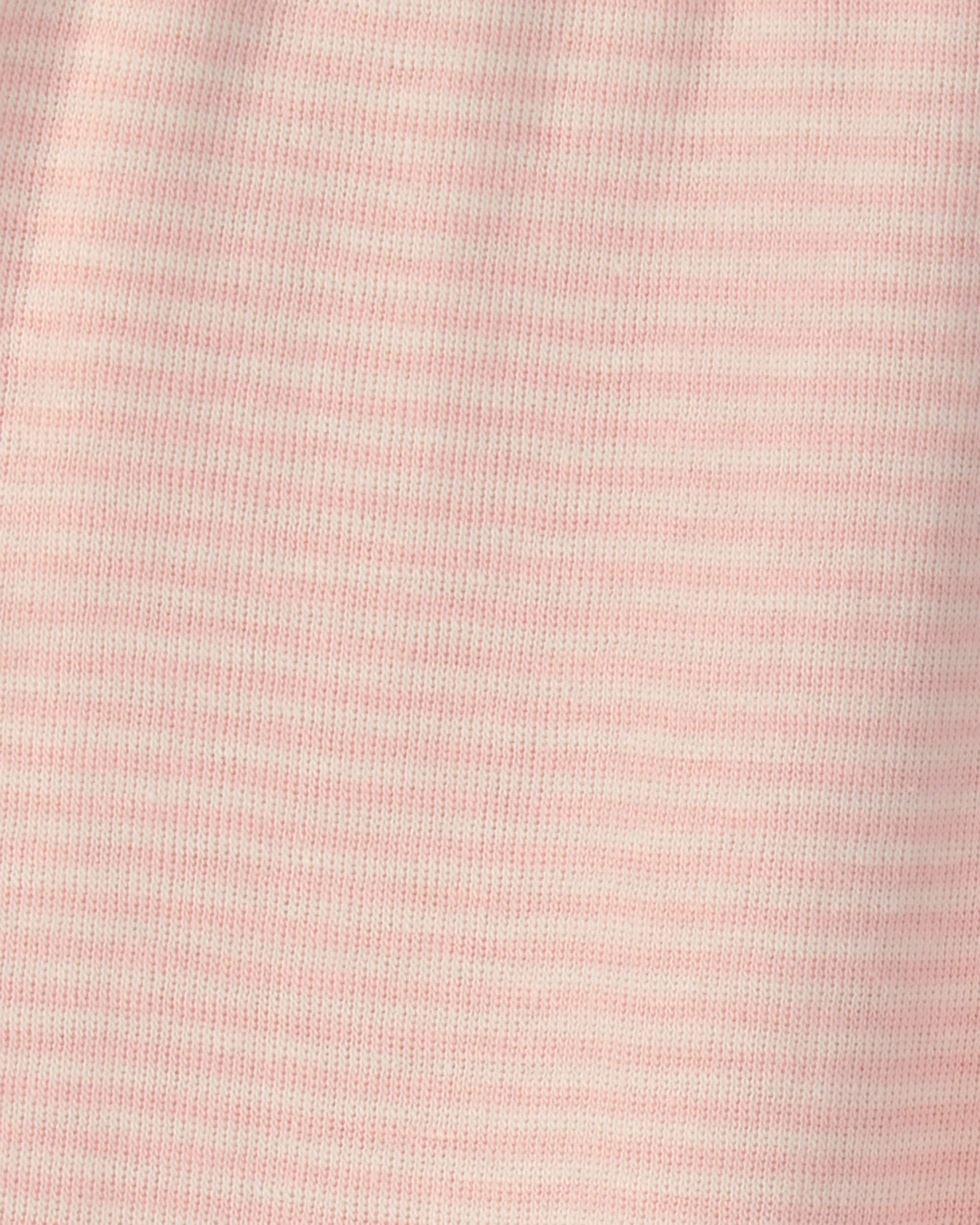 Baby Girl 2-Pack Footed Pull-On Pants - Pink