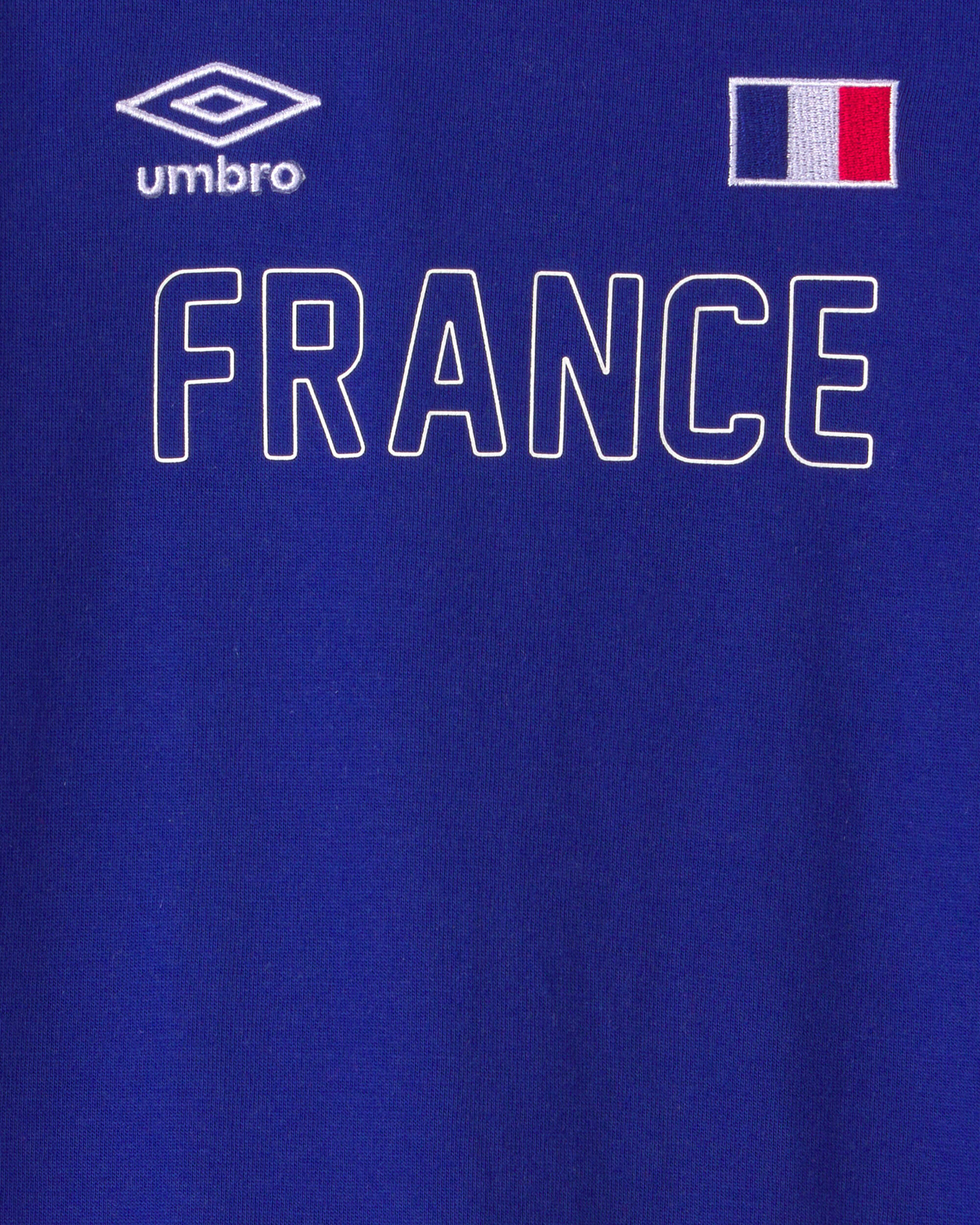 Baby Umbro France Soccer Romper - Blue/Red/White