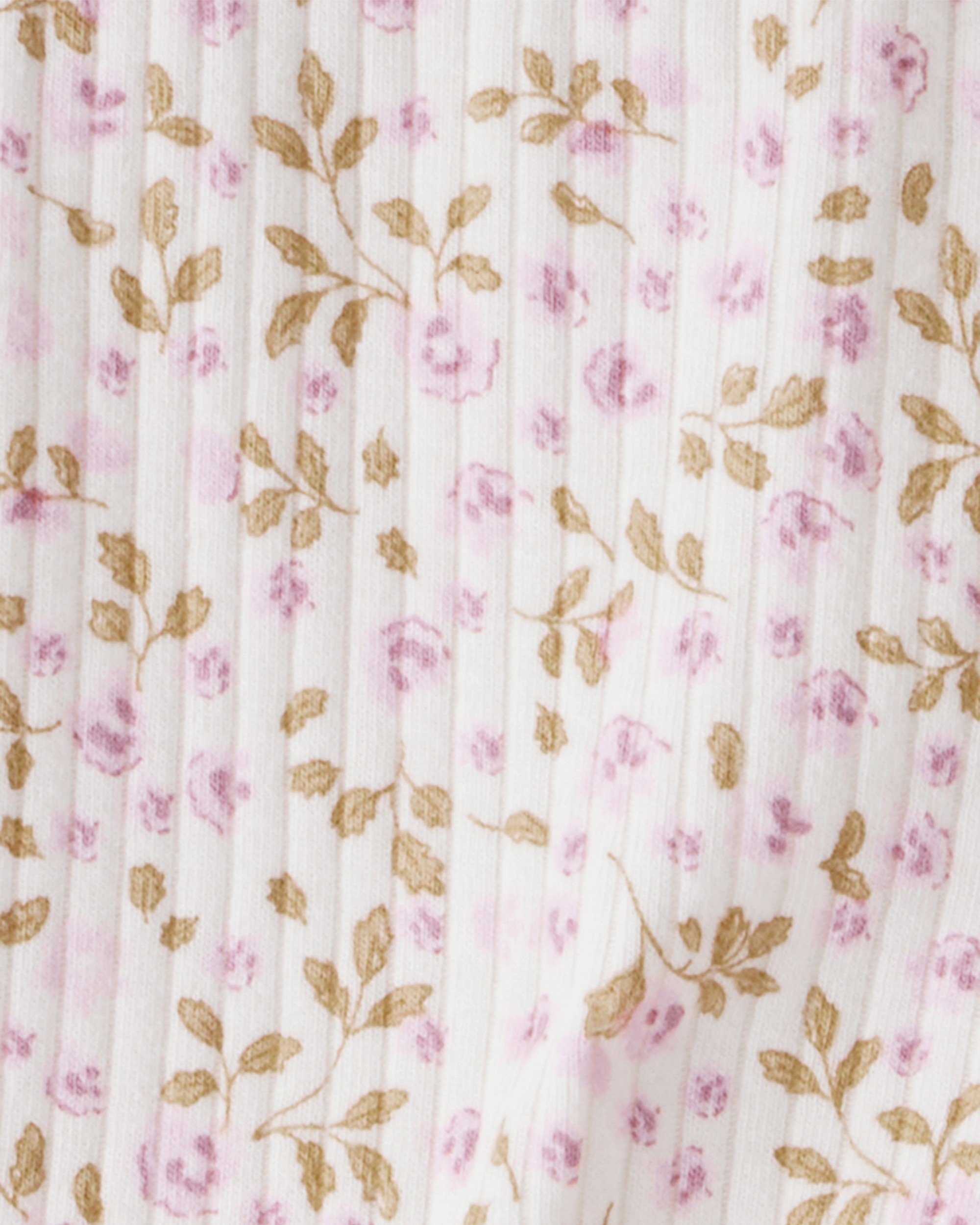 Baby Girl 2-Pack Organic Cotton Rib Leggings