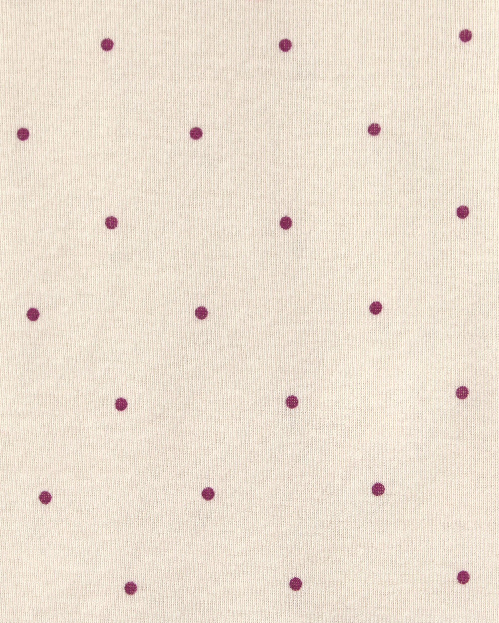 Baby Girl 3-Piece Polka Dot Sherpa Layering Set - Maroon