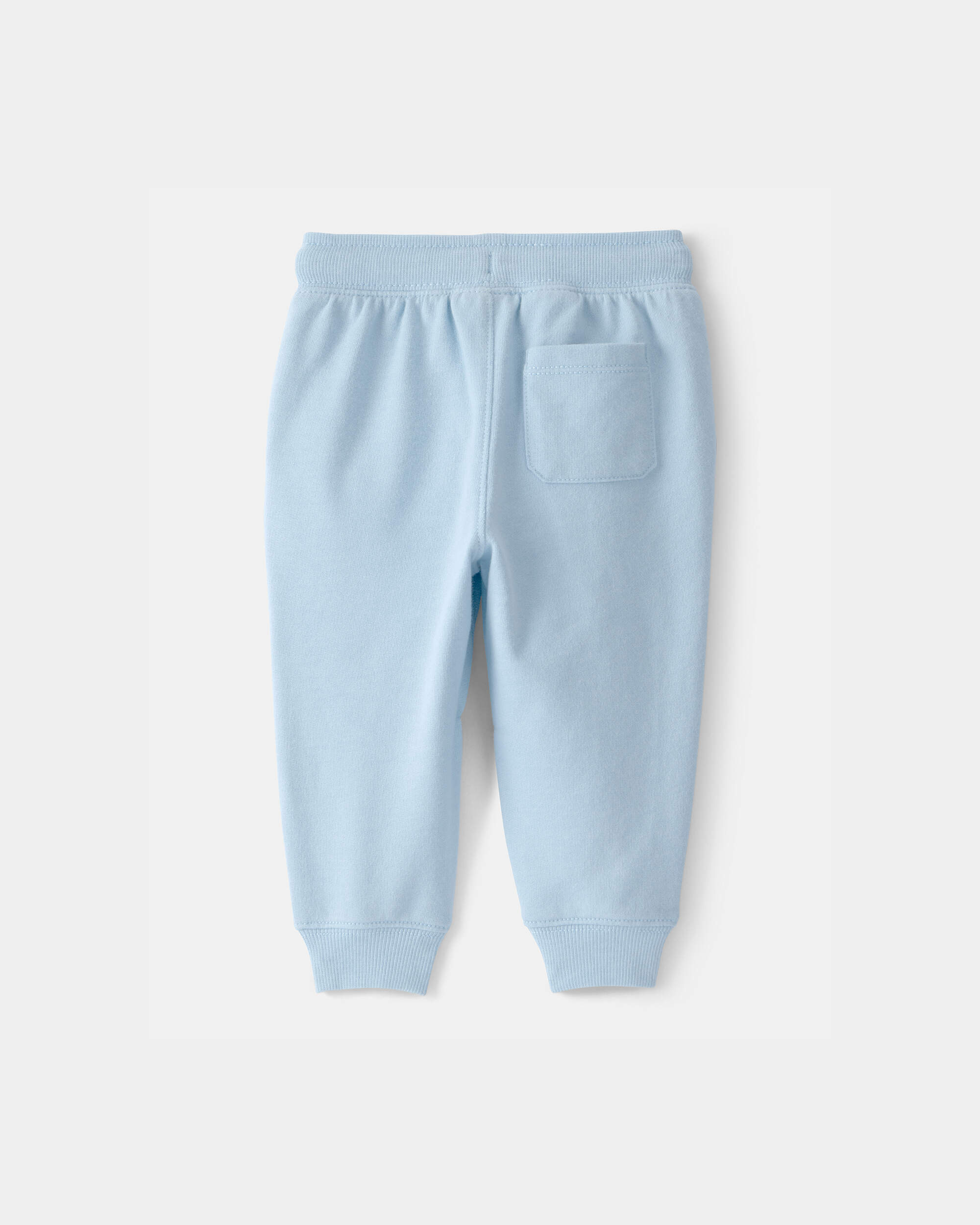 Baby Boy French Terry Joggers - Blue