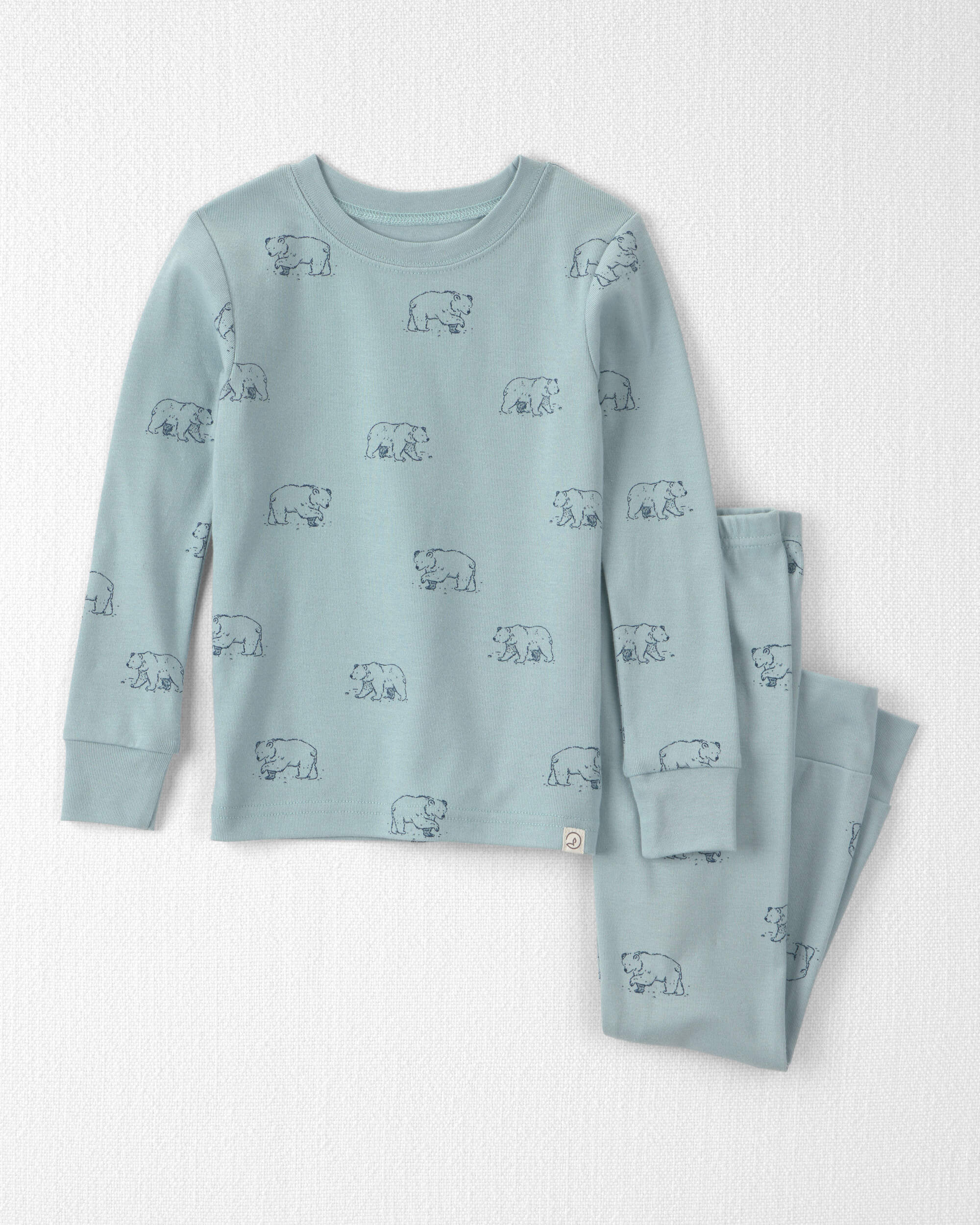 Toddler 2-Piece Organic Cotton Pyjamas Winter Bears