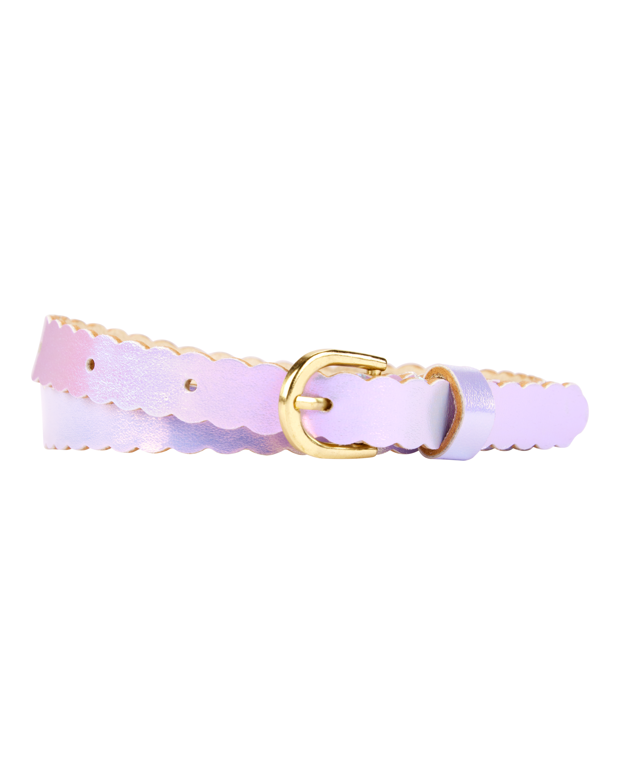 Iridescent Scallop Belt