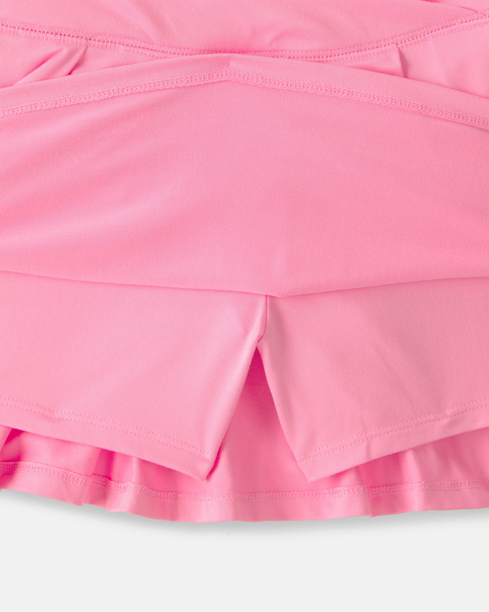 Girls Pleated Active Skort - Pink