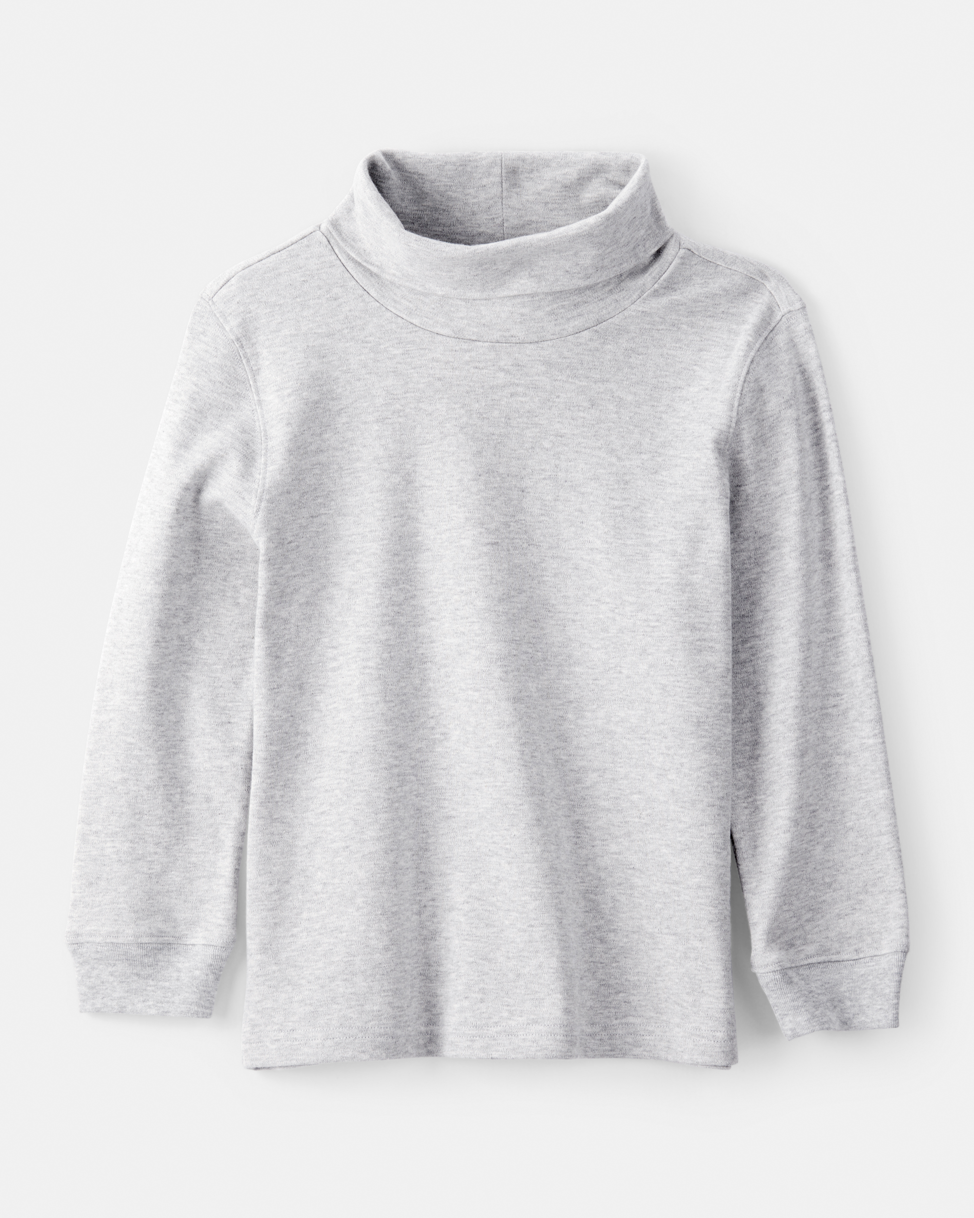 Boys Long-Sleeve Turtleneck - Grey